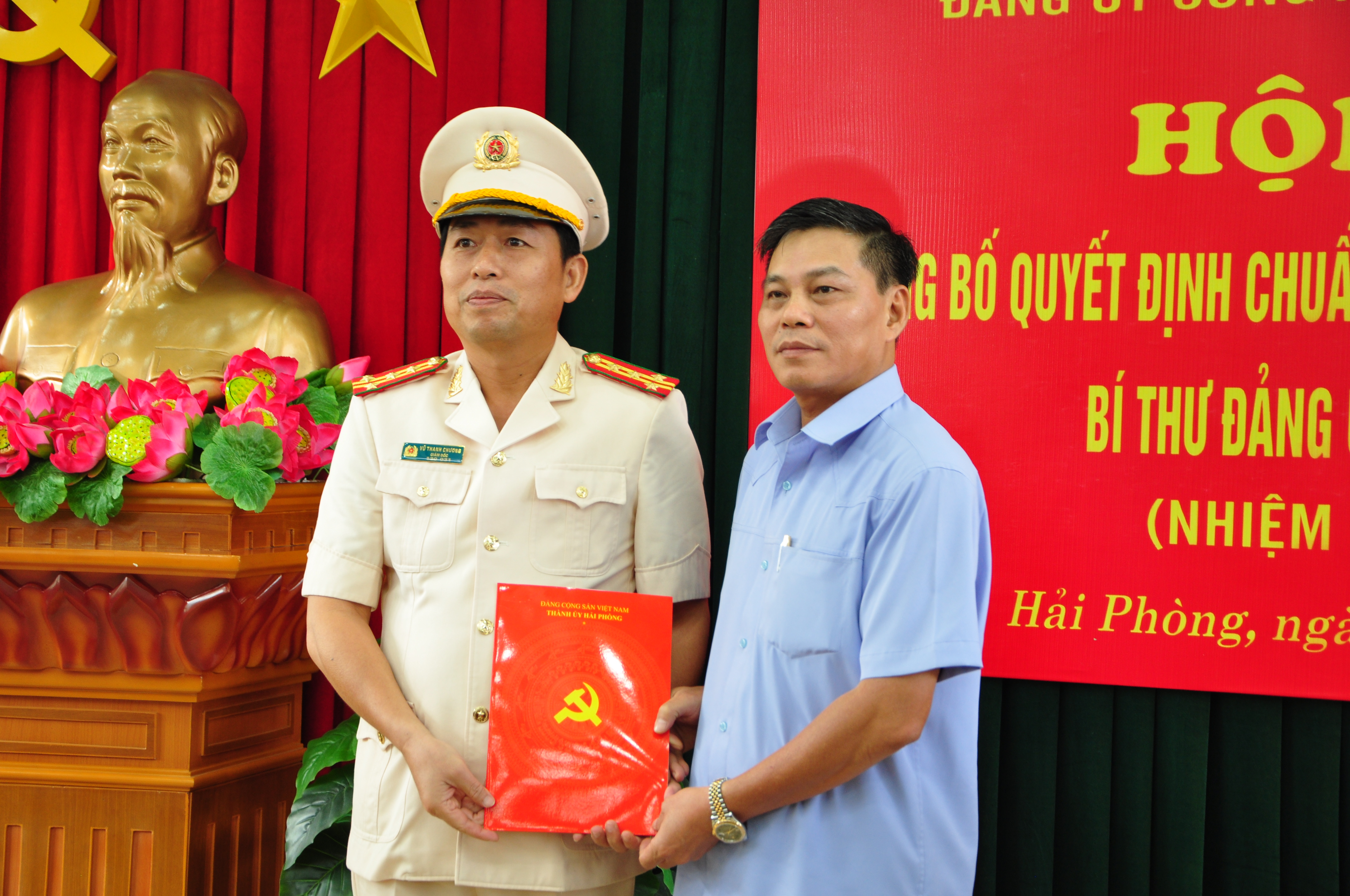 Ban thường vụ Thành ủy chuẩn y Ủy viên Ban thường vụ, Bí thư Đảng ủy CATP