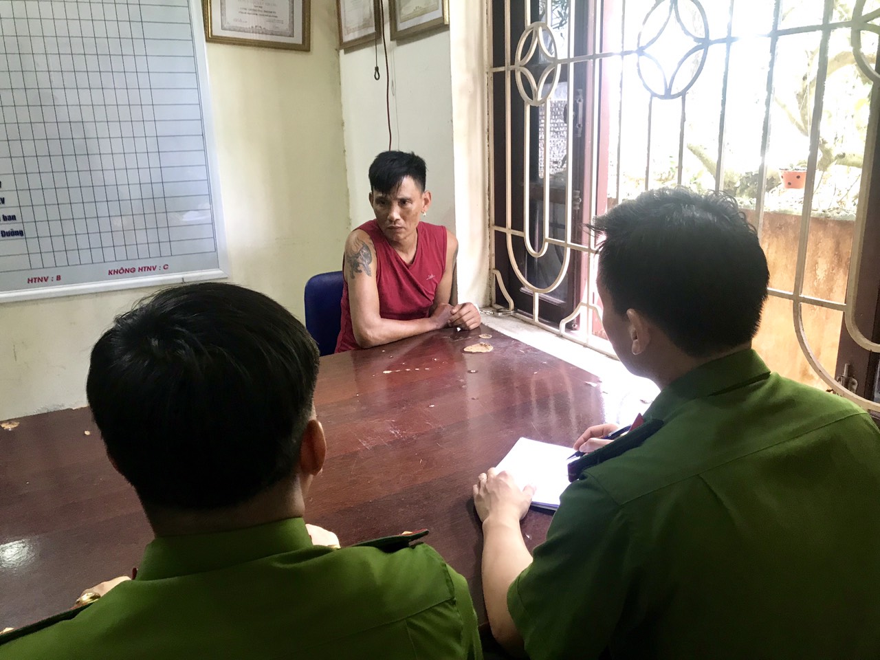 CAP Thành Tô (Hải An) bắt giữ đối tượng trộm cắp 136kg sắt của công trường