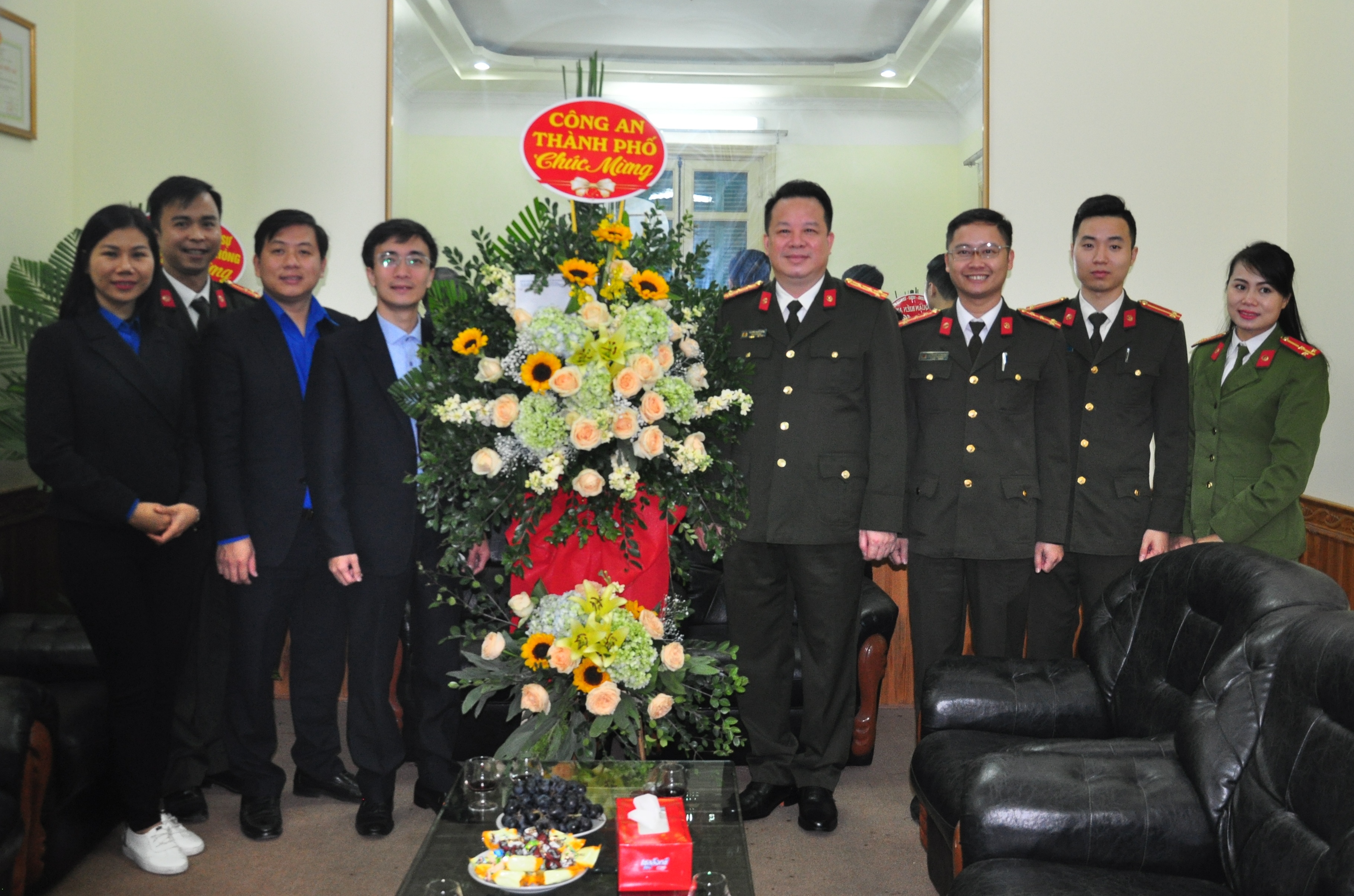 CATP chúc mừng Thành đoàn Hải Phòng nhân dịp 88 năm Ngày thành lập Đoàn TNCS Hồ Chí Minh