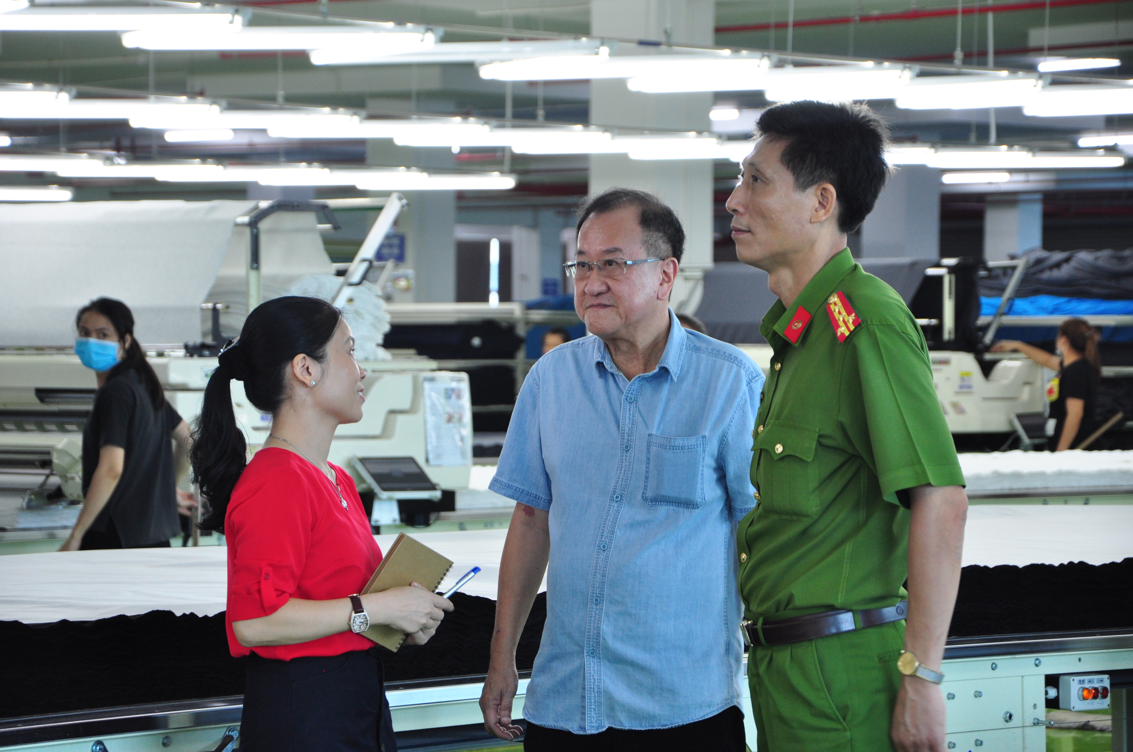 Các cơ sở dệt may cần chấp hành nghiêm các quy định về công tác phòng cháy chữa cháy