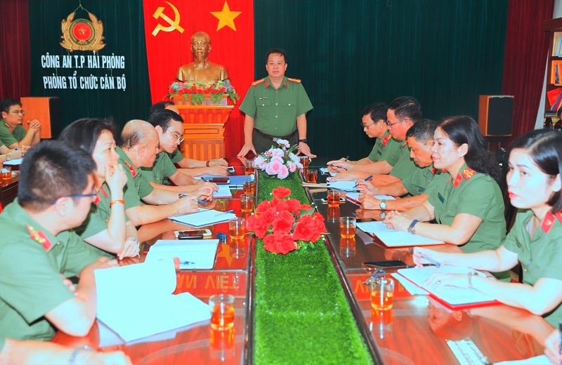 Các đơn vị khối Xây dựng lực lượng triển khai nhiệm vụ công tác tháng 9 năm 2019