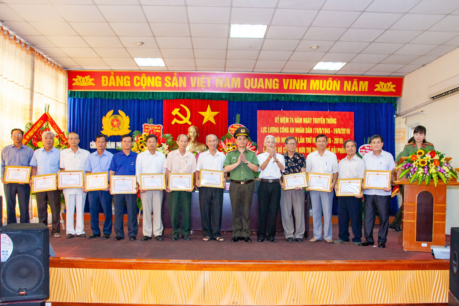 Câu lạc bộ Công an hưu trí CATP tổ chức Đại hội lần thứ nhất, nhiệm kỳ 2019-2022