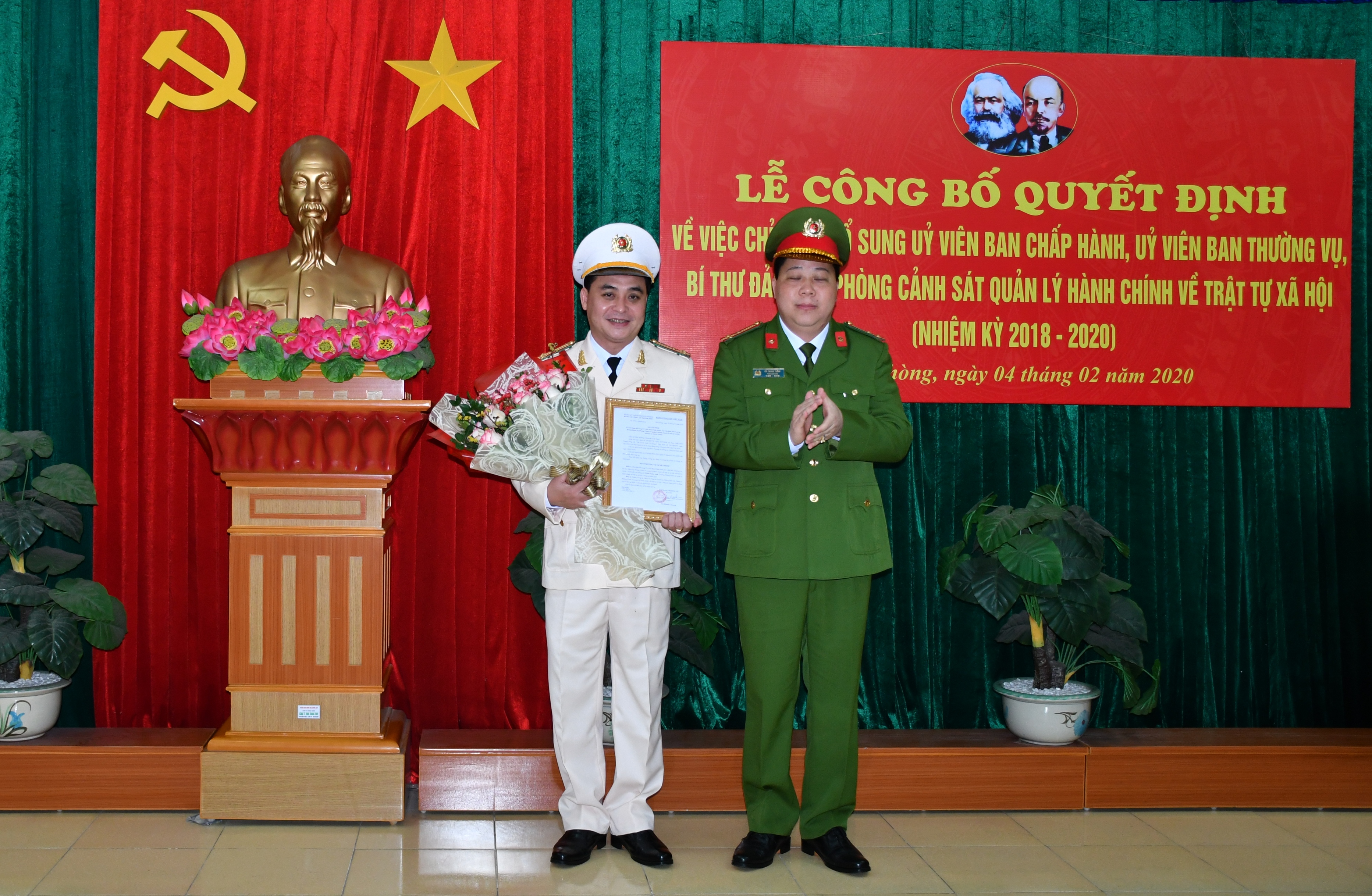 Chỉ định Bí thư Đảng ủy Phòng  QLHC về TTXH