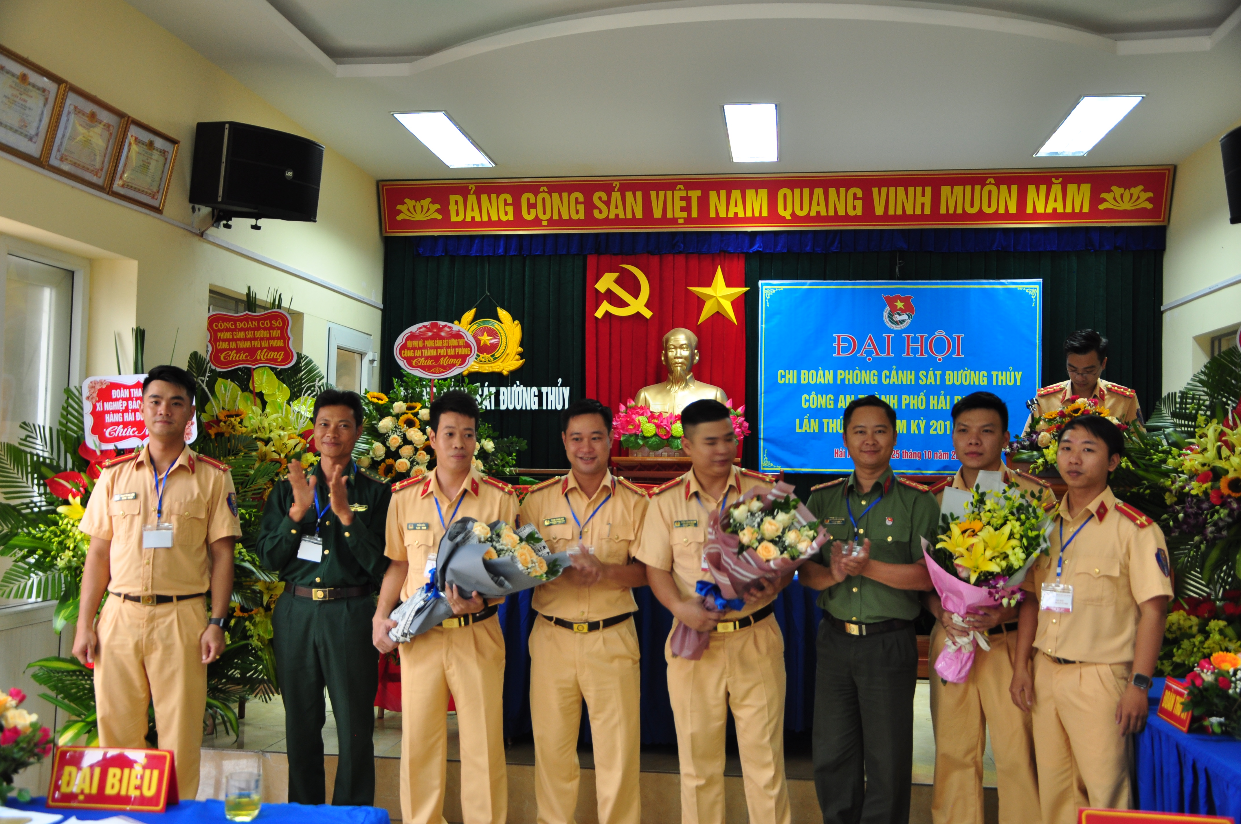 Chi đoàn phòng Cảnh sát đường thủy - CATP: Tổ chức đại hội nhiệm kỳ 2019-2022