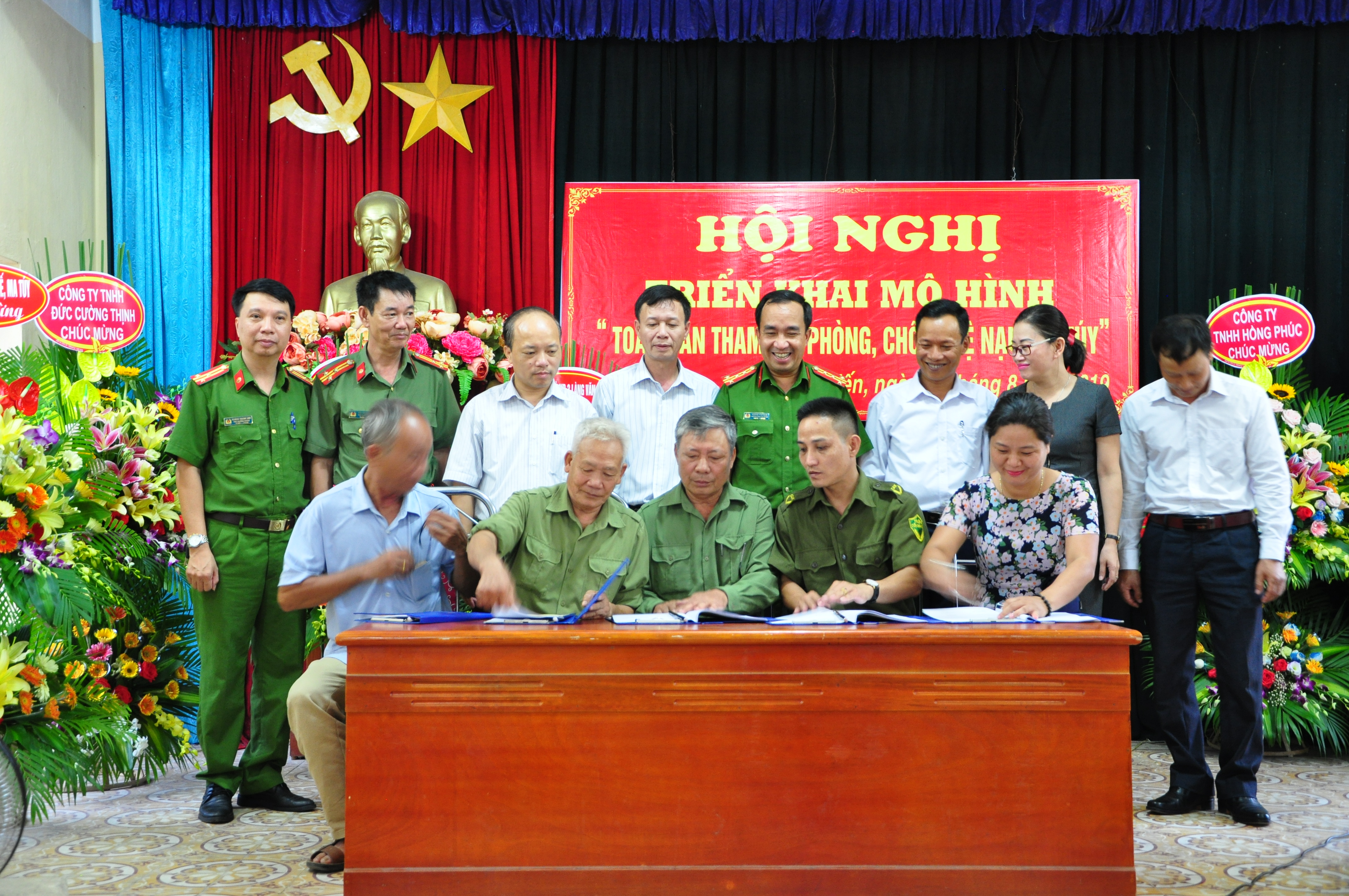 Công an các đơn vị duy trì hoạt động 211 tổ tự quản về an ninh trật tự