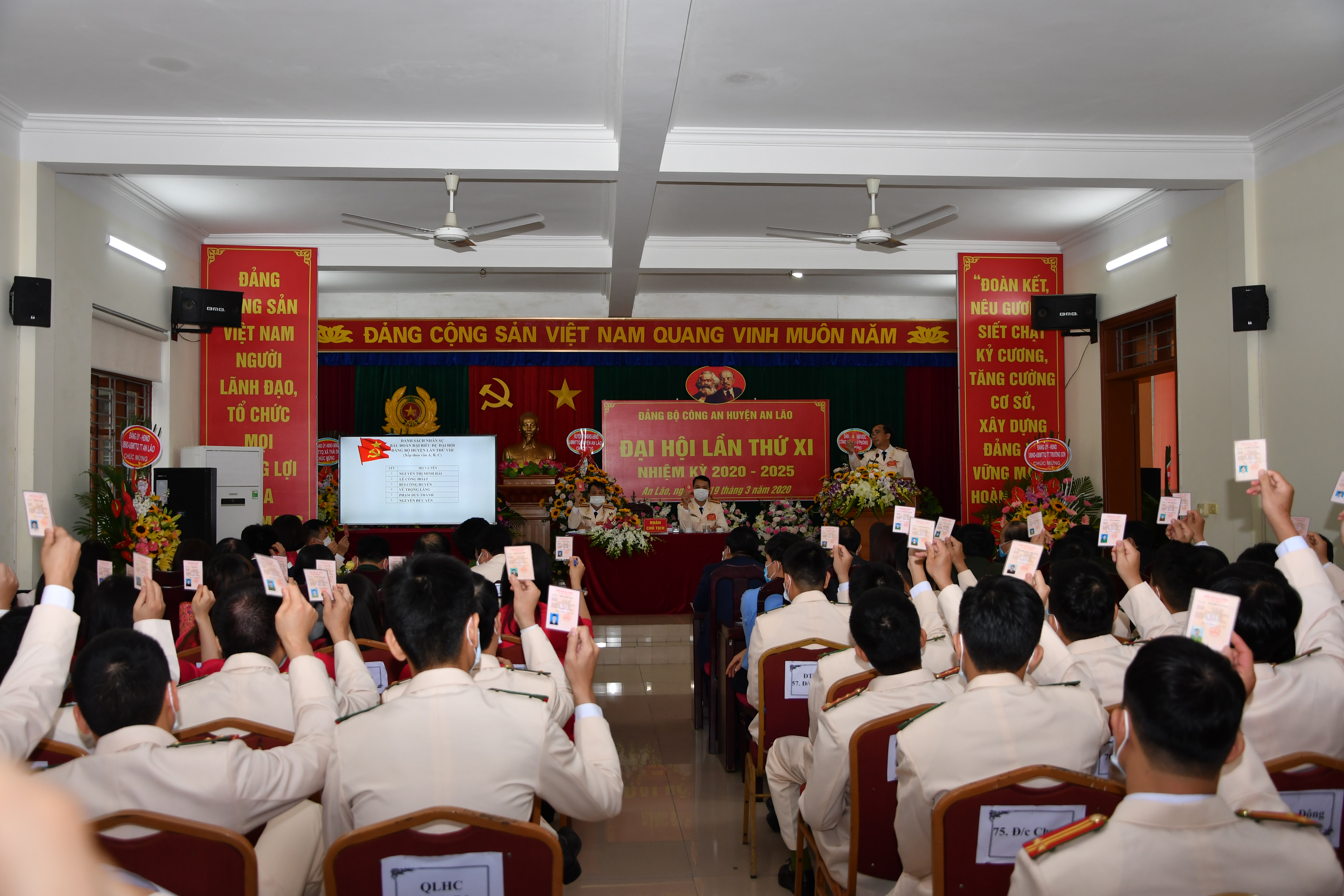 Công an huyện An Lão: Đại hội Đảng bộ lần thứ XI, nhiệm kỳ 2020-2025