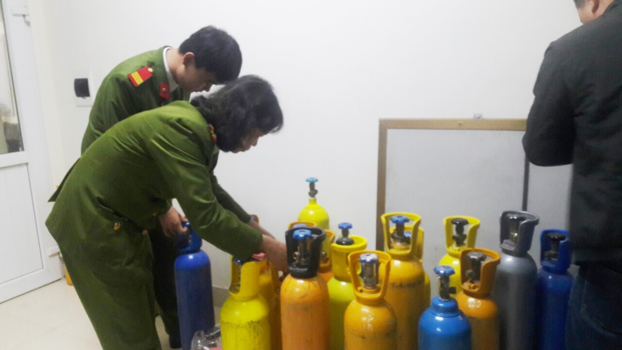 Công an huyện Thủy Nguyên:  Tăng cường kiểm tra, xử lý nghiêm  vi phạm sử dụng khí N20 làm “bóng cười”