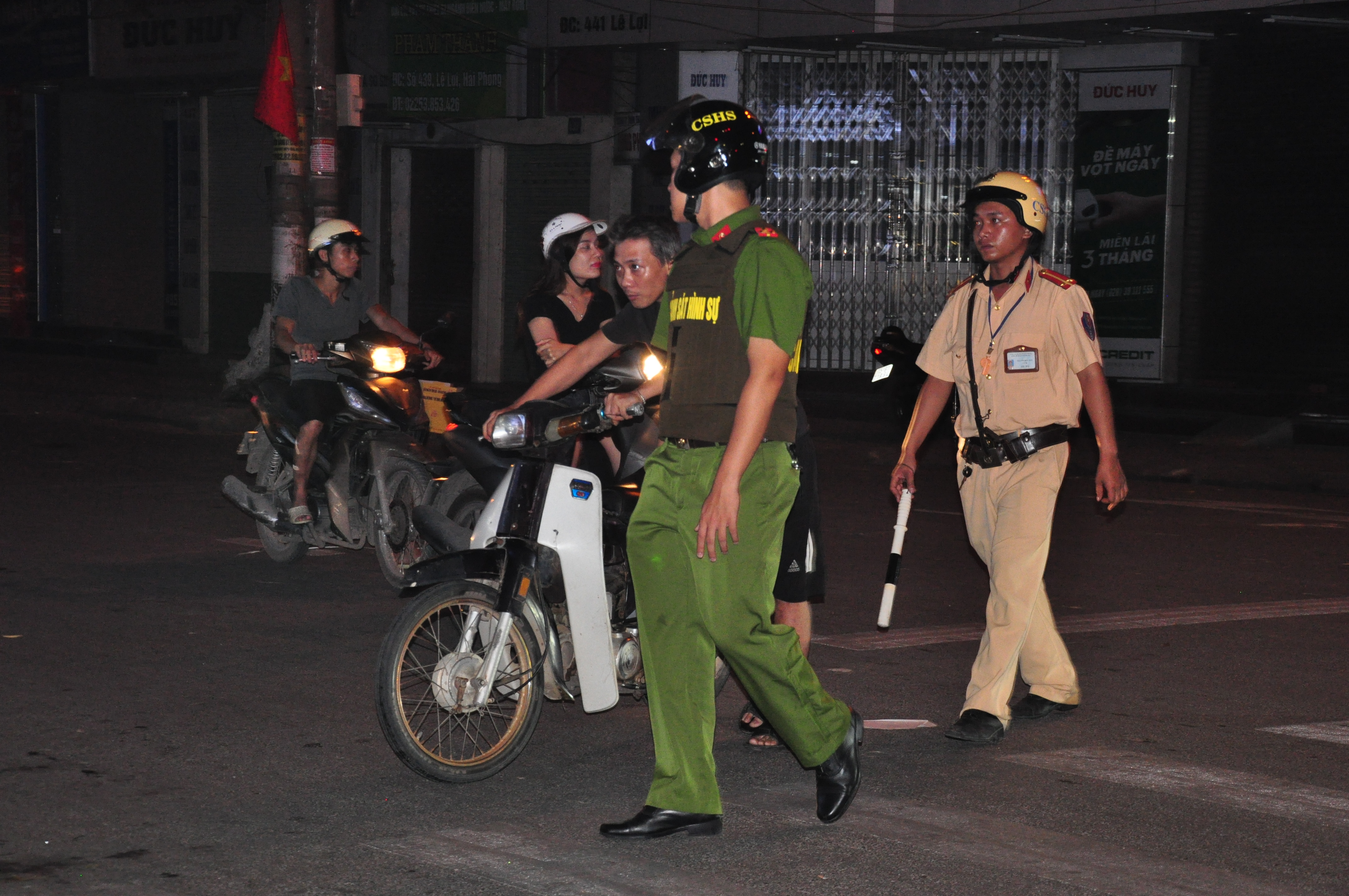 Công an quận Đồ Sơn: Ngăn chặn nhóm đối tượng có dấu hiệu tụ tập, đua xe trái phép