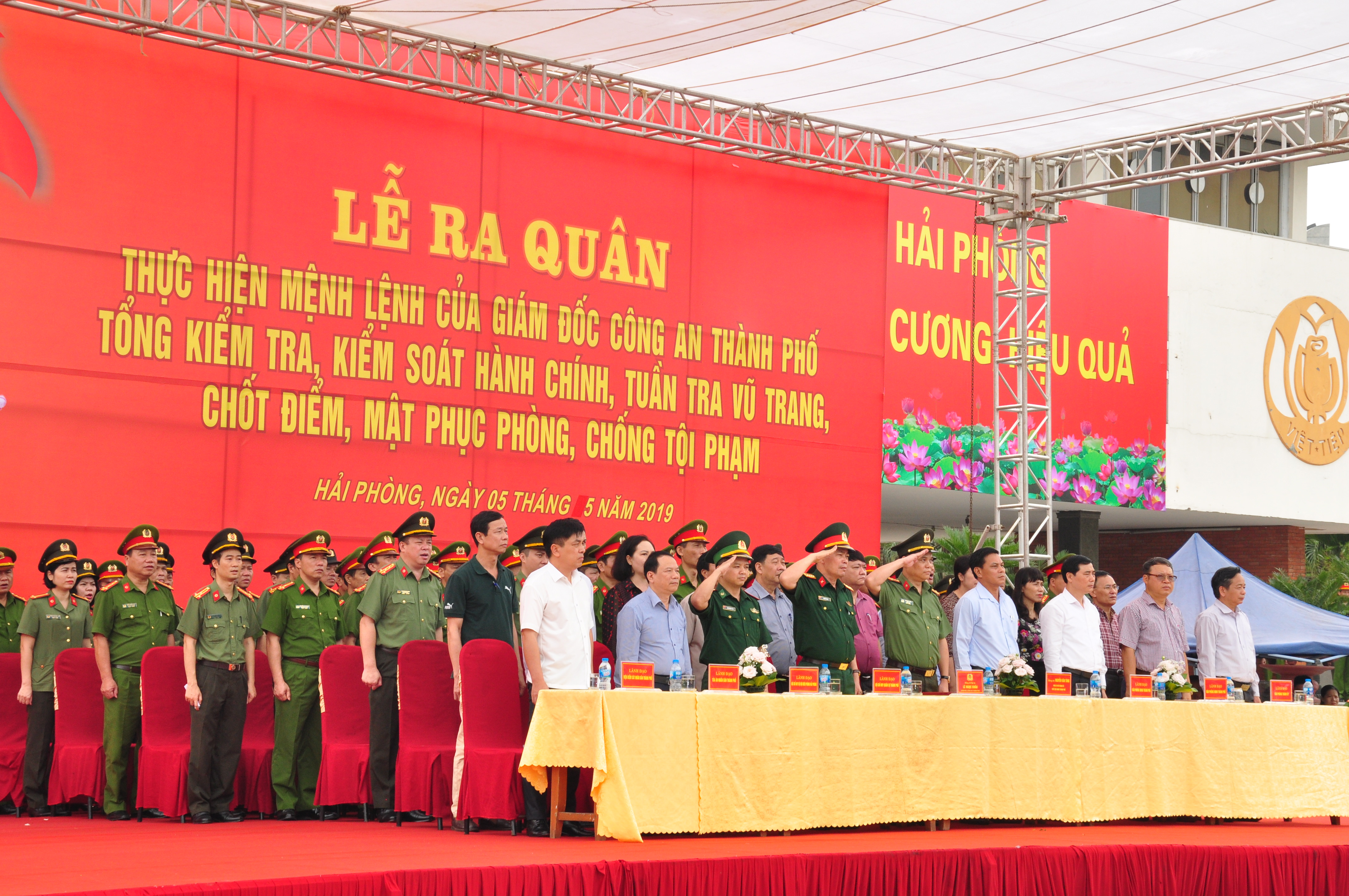 Công an thành phố Hải Phòng tận trung với nước, tận hiếu với dân