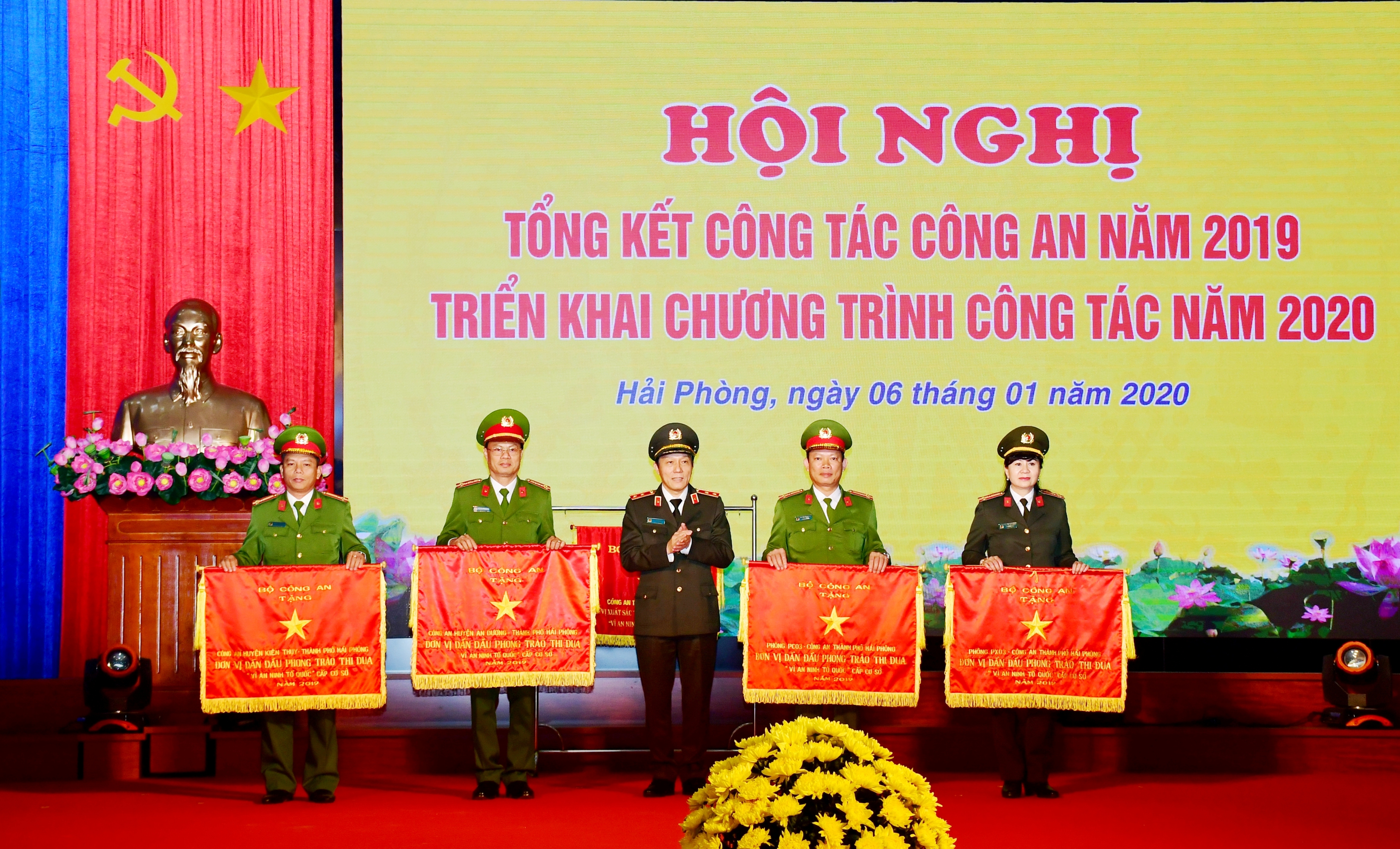 Công an thành phố triển khai công tác năm 2020: Phấn đấu giảm 5% phạm pháp hình sự