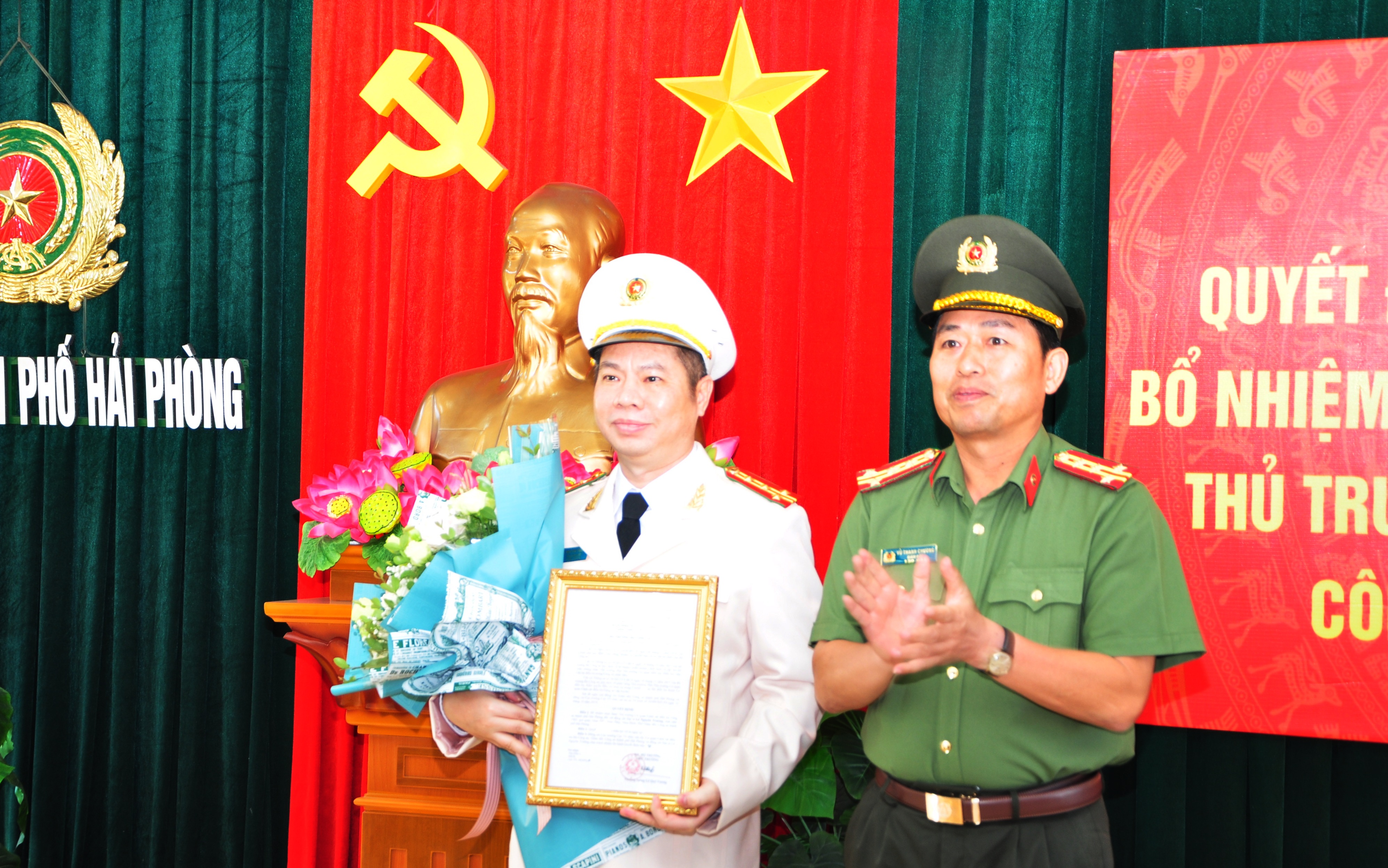 Đại tá Lê Nguyên Trường, Phó Giám đốc CATP được bổ nhiệm làm Thủ trưởng Cơ quan CSĐT – CATP