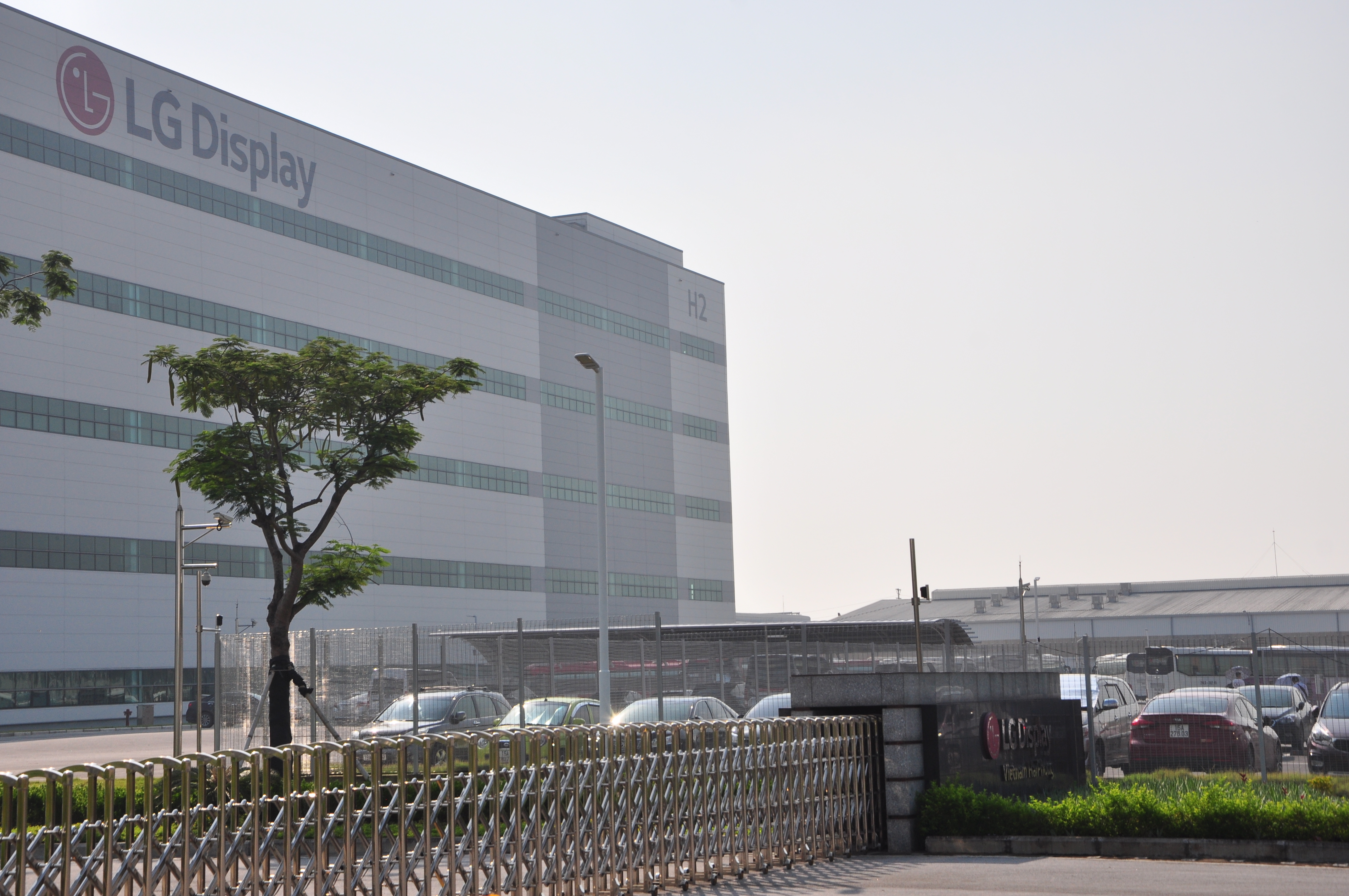 Cty TNHH LG DISPLAY Việt Nam Hải Phòng gửi thư cảm ơn CATP Hải Phòng