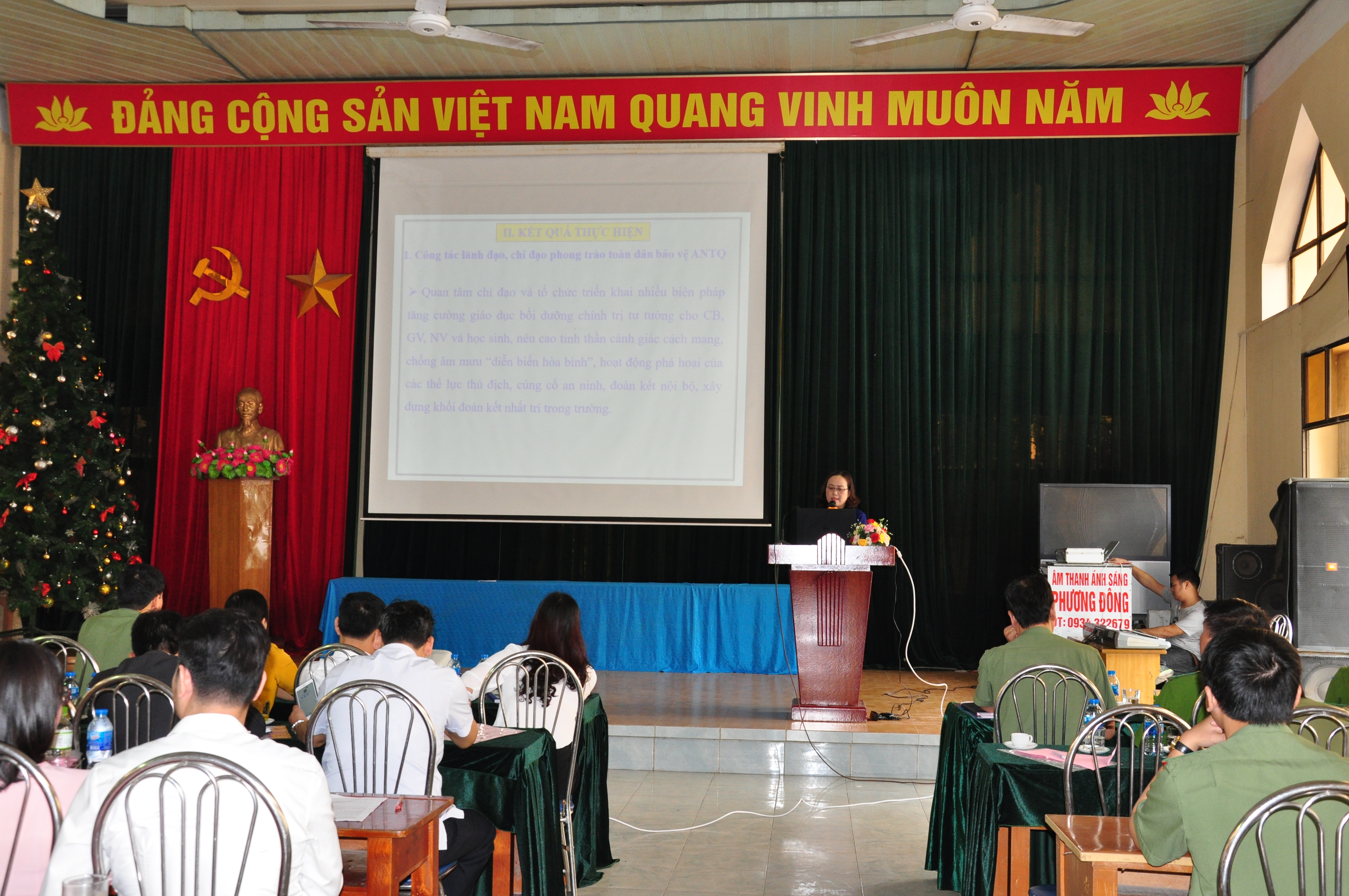 Cụm 8 trường THPT khu vực quận Hồng Bàng, huyện An Dương: Triển khai phong trào toàn dân bảo vệ ANTQ năm 2019