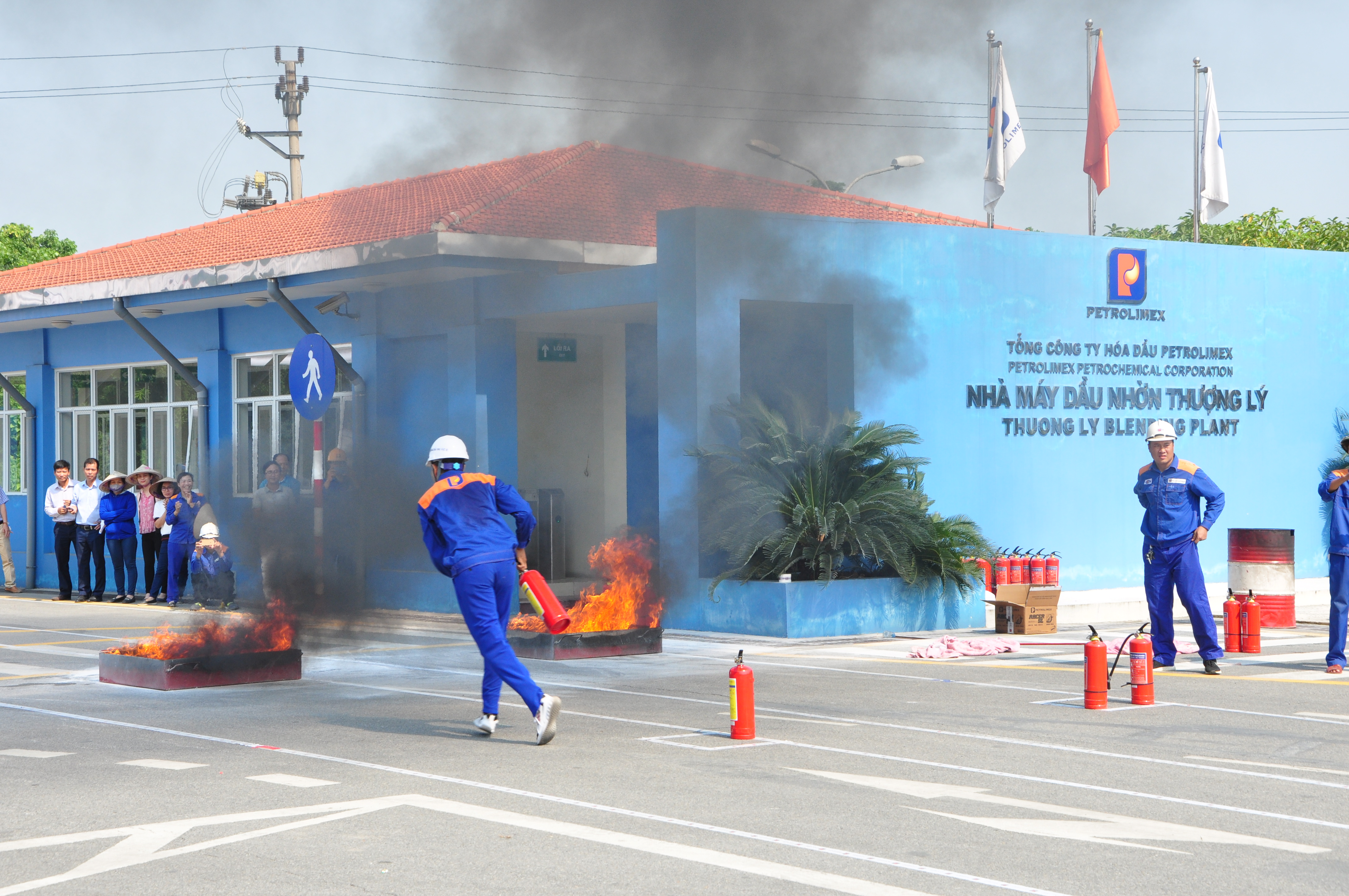 Cụm Doanh nghiệp an toàn PCCC khu vực Sở Dầu: Tổ chức Hội thao kỹ thuật chữa cháy, cứu nạn cứu hộ