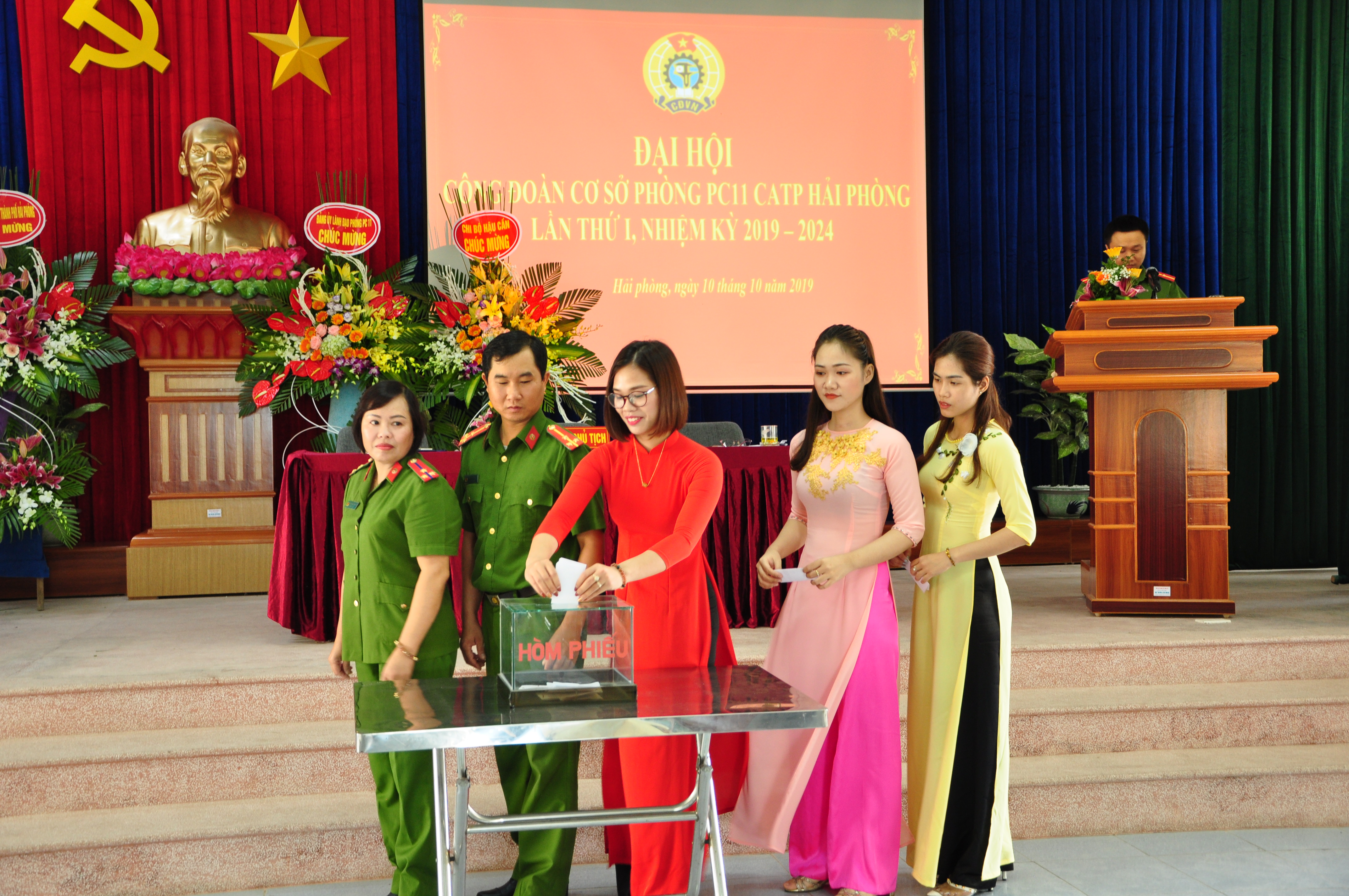 Đại hội Công đoàn cơ sở Trại tạm giam CATP lần thứ I nhiệm kỳ 2019-2024