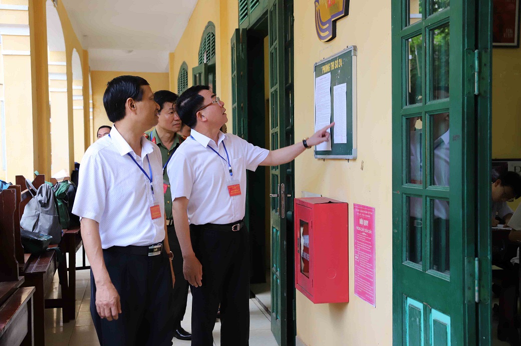 Đảm bảo an toàn, nghiêm túc, đúng quy chế kỳ thi tuyển sinh vào lớp 10 THPT năm học 2019-2020