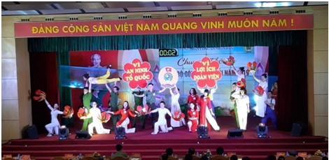 Đội tuyển công đoàn Công an thành phố đạt giải A toàn đoàn Hội thi cán bộ Công đoàn giỏi trong CAND khu vực phía Bắc