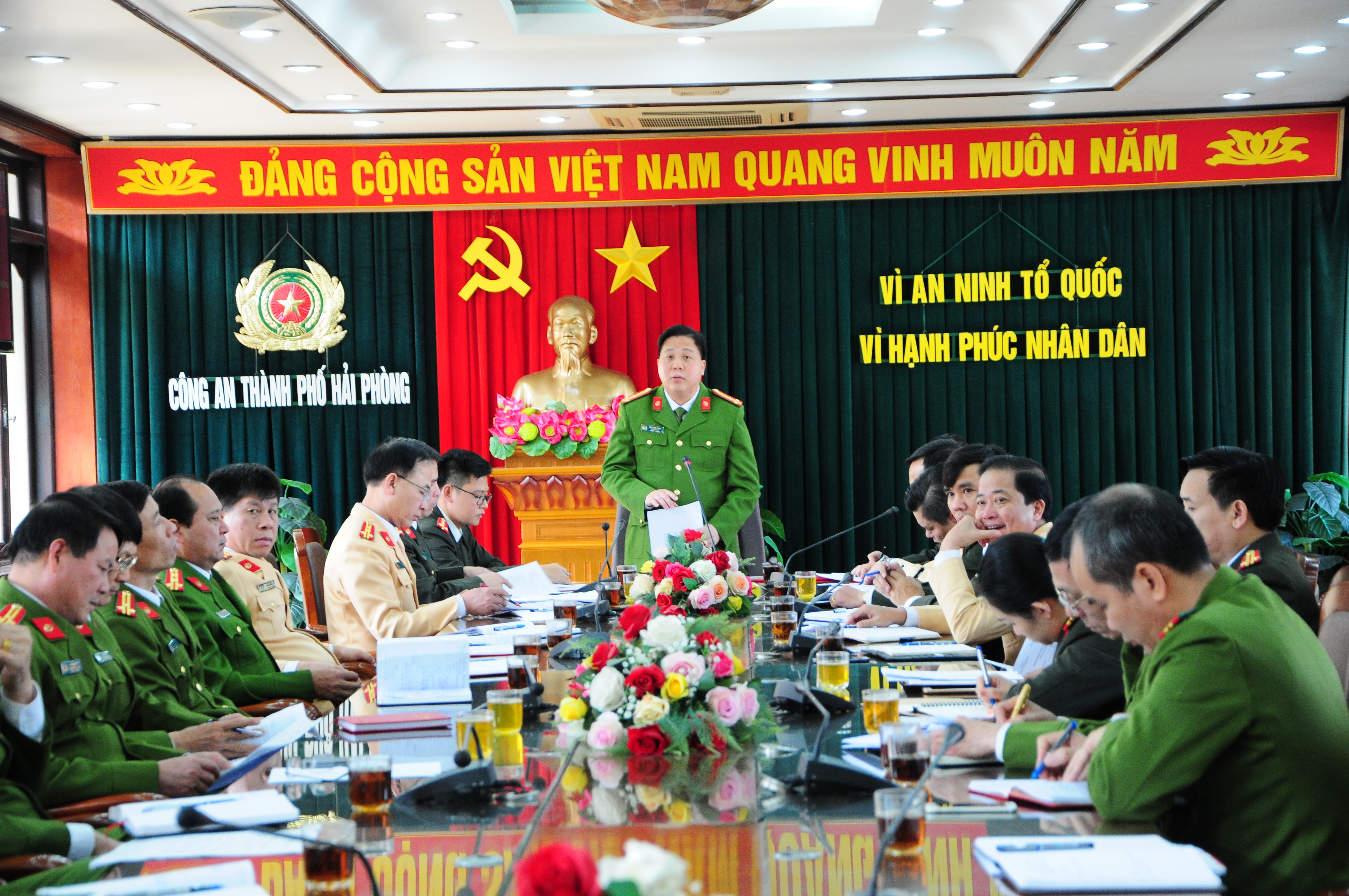 Giao ban 6 tháng cuối năm 2019 về công tác đảm bảo trật tự an toàn giao thông