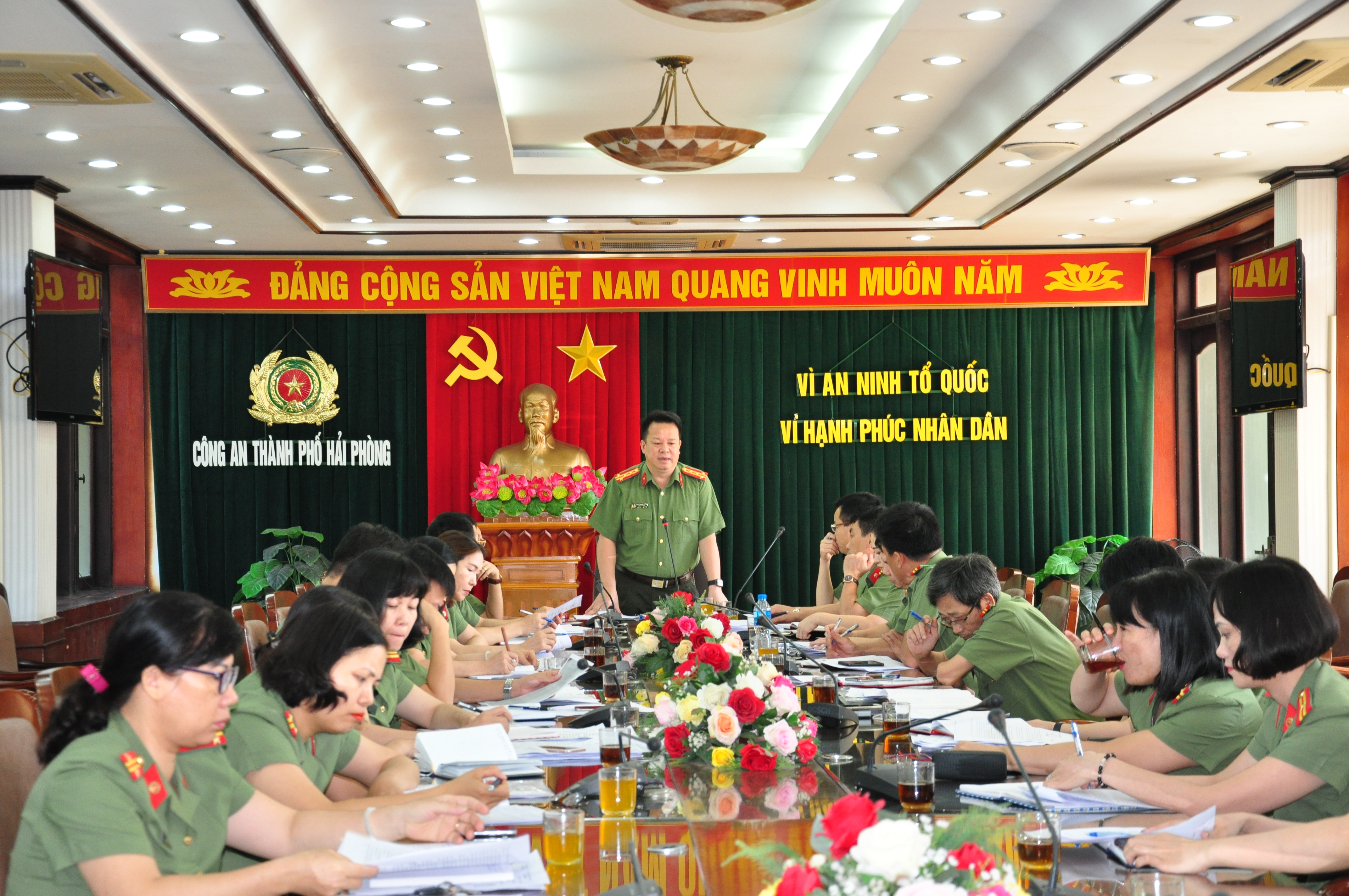 Giao ban công tác Hậu cần - Tài chính định kỳ tháng 5 năm 2019