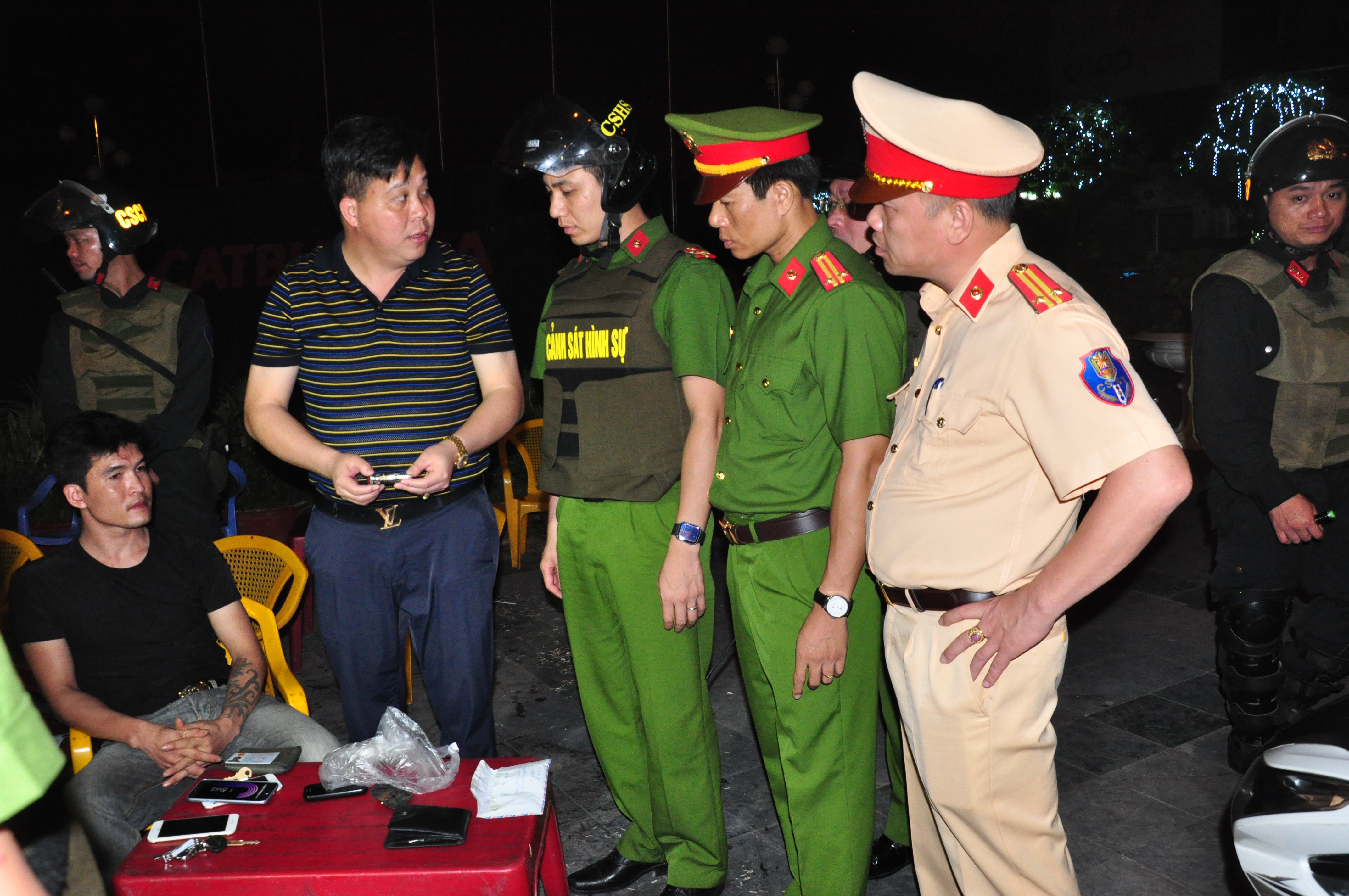 Kết quả buổi tuần tra các lực lượng CATP ra quân thực hiện Mệnh lệnh số 01 của Giám đốc CATP