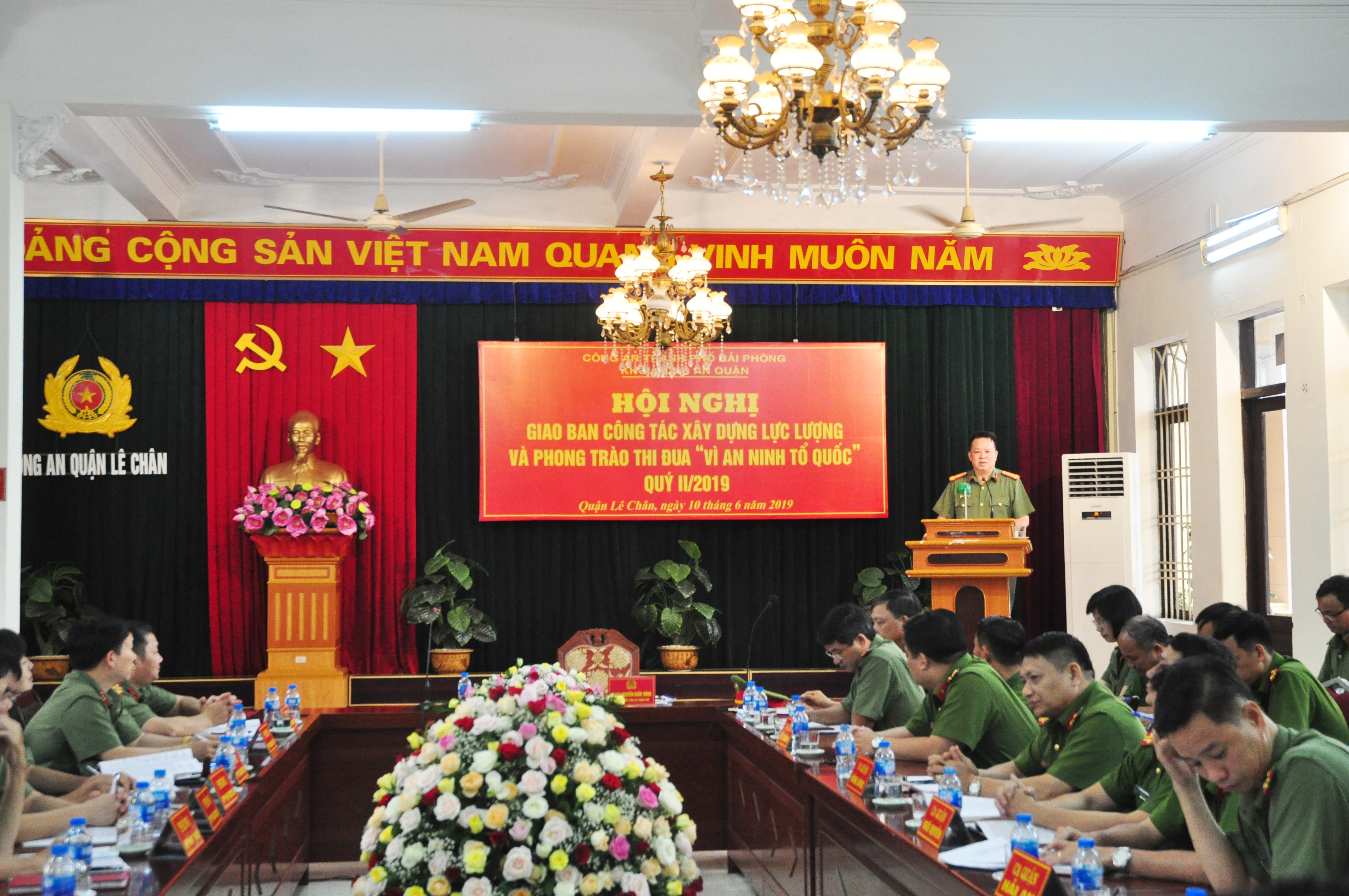 Khối Công an quận triển khai hiệu quả phong trào thi đua “Vì an ninh Tổ quốc