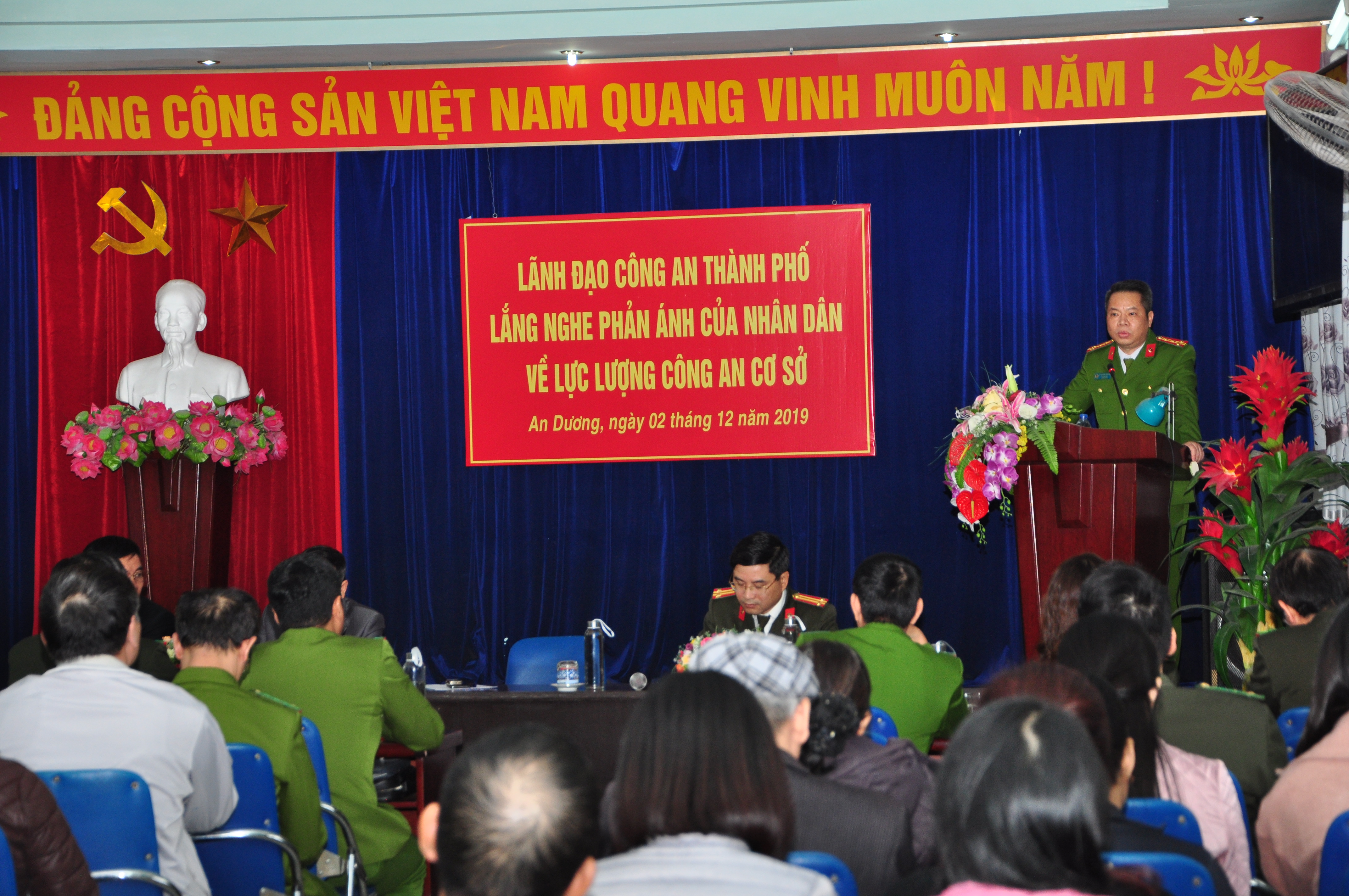 Lắng nghe ý kiến nhân dân phường An Dương, quận Lê Chân