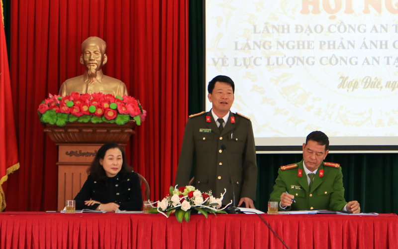 Lắng nghe ý kiến nhân dân tại phường Hợp Đức (quận Đồ Sơn)