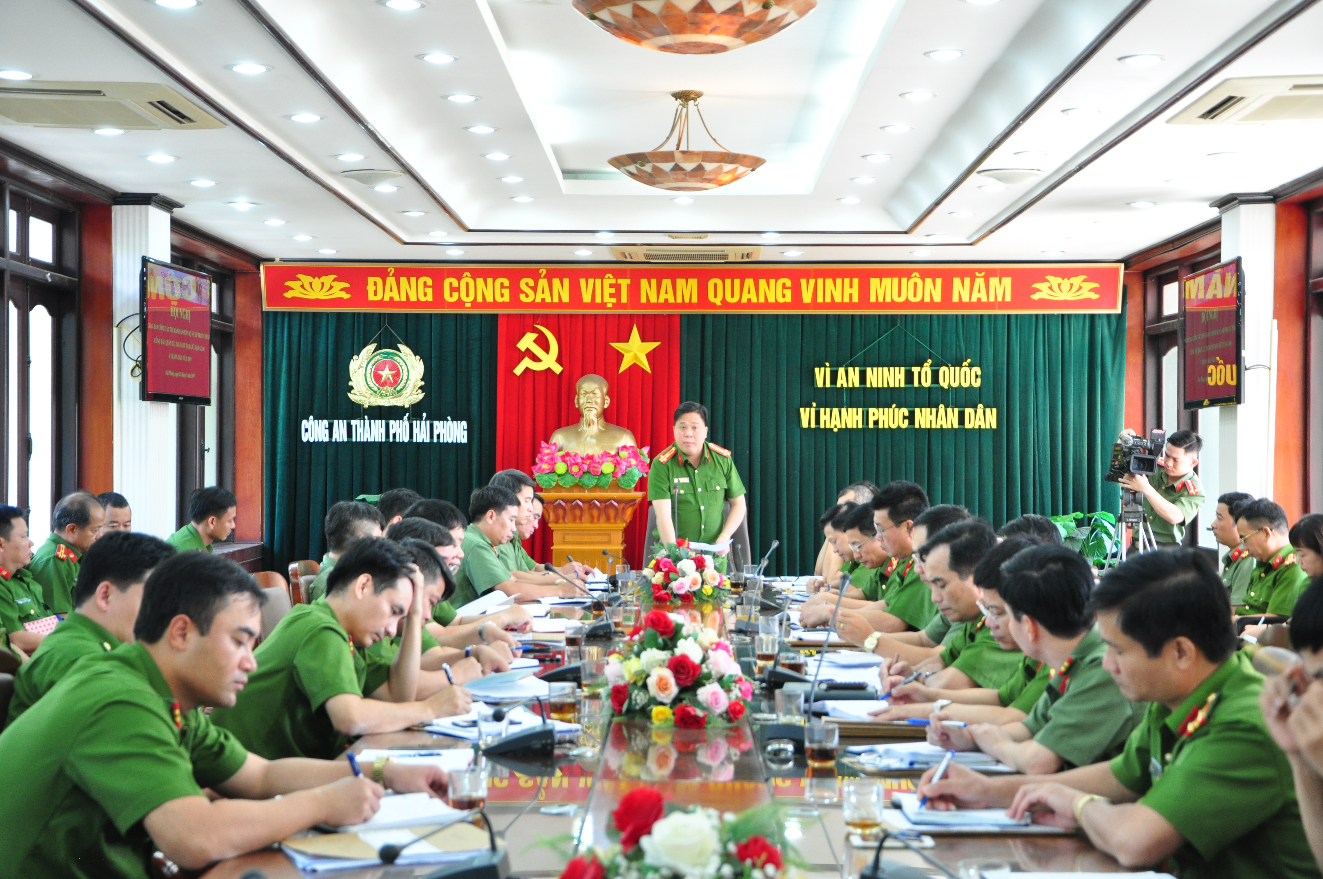 Lực lượng Cảnh sát thi hành án hình sự và hỗ trợ tư pháp CATP: Sơ kết công tác 6 tháng đầu năm 2019