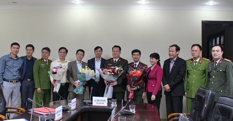 Nghiệm thu đề tài về giải pháp nâng cao hiệu quả công tác xây dựng phong trào Toàn dân bảo vệ ANTQ