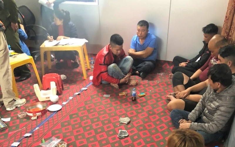 Phá ổ bạc tại xã An Hồng, huyện An Dương