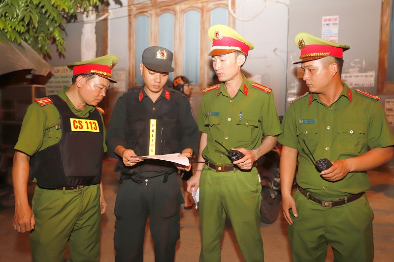 Phòng Cảnh sát bảo vệ CATP: Thực hiện 78 ca tuần tra vũ trang, kiểm tra hành chính, chốt điểm