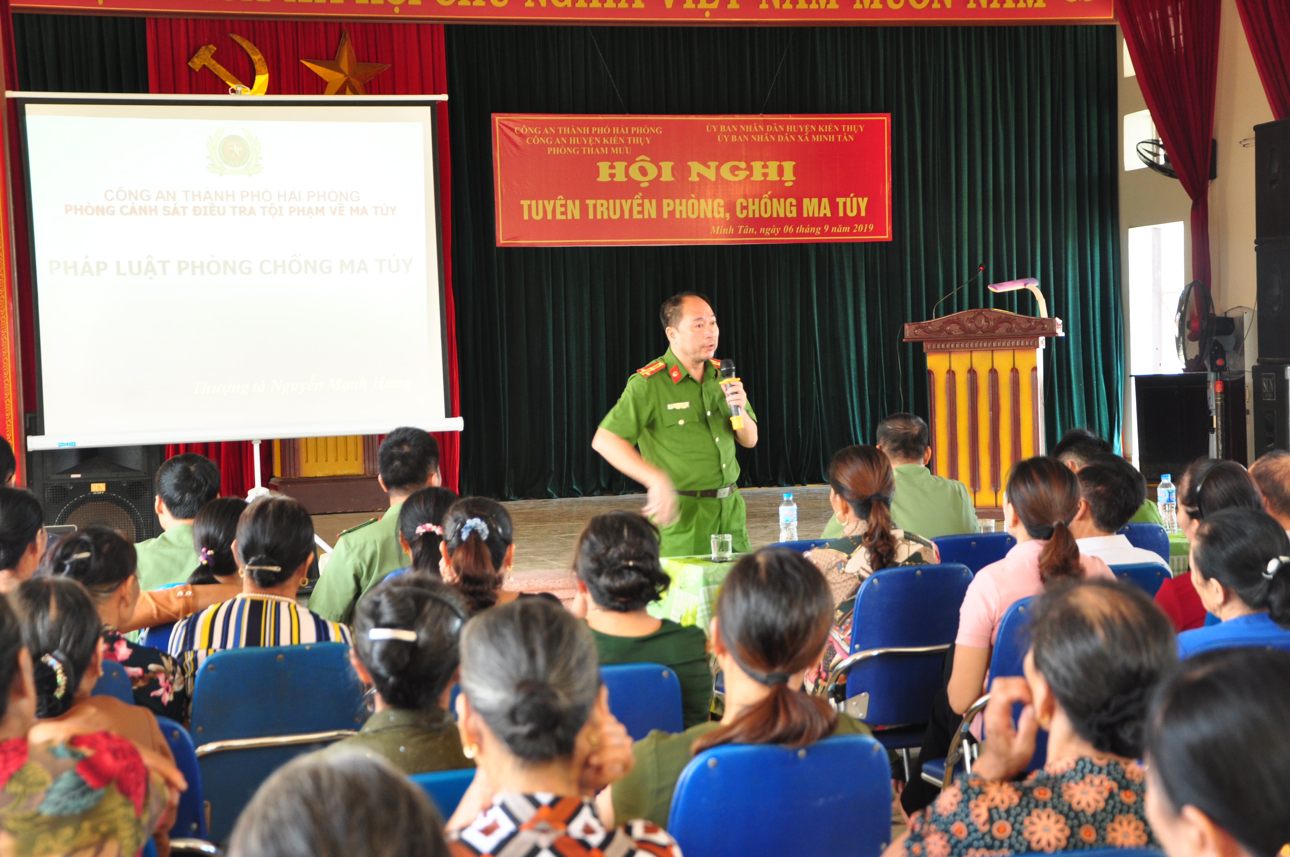 Phòng Cảnh sát điều tra tội phạm về ma túy: Tổ chức tuyên truyền phòng, chống ma túy gần 4.000 lượt người