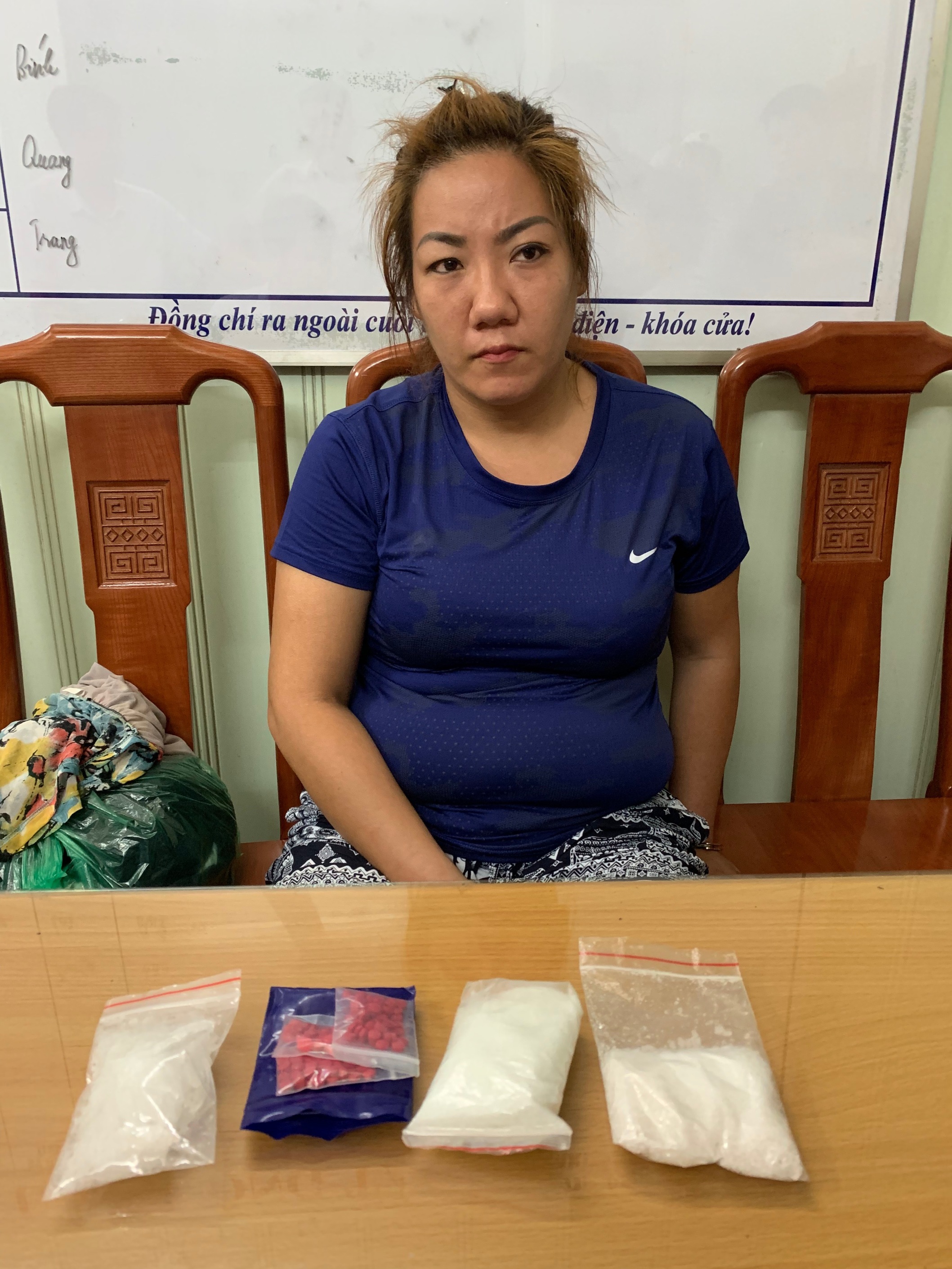 Phòng Cảnh sát ma túy: Bắt quả tang Nguyễn Thị Hồng Thúy có hành vi tàng trữ trái phép chất ma tú