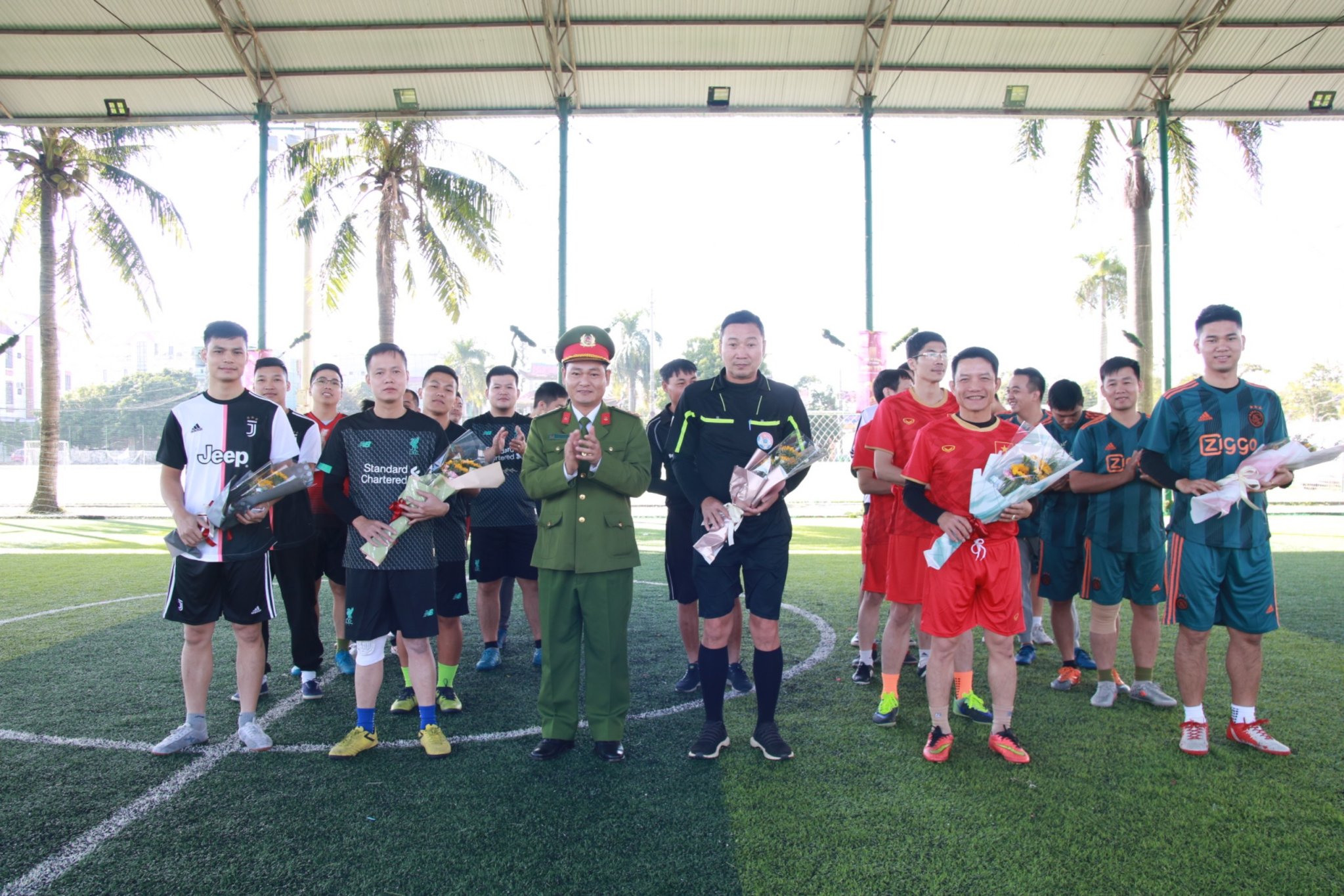 Phòng Cảnh sát môi trường tổ chức giải bóng đá kỷ niệm 12 năm ngày thành lập