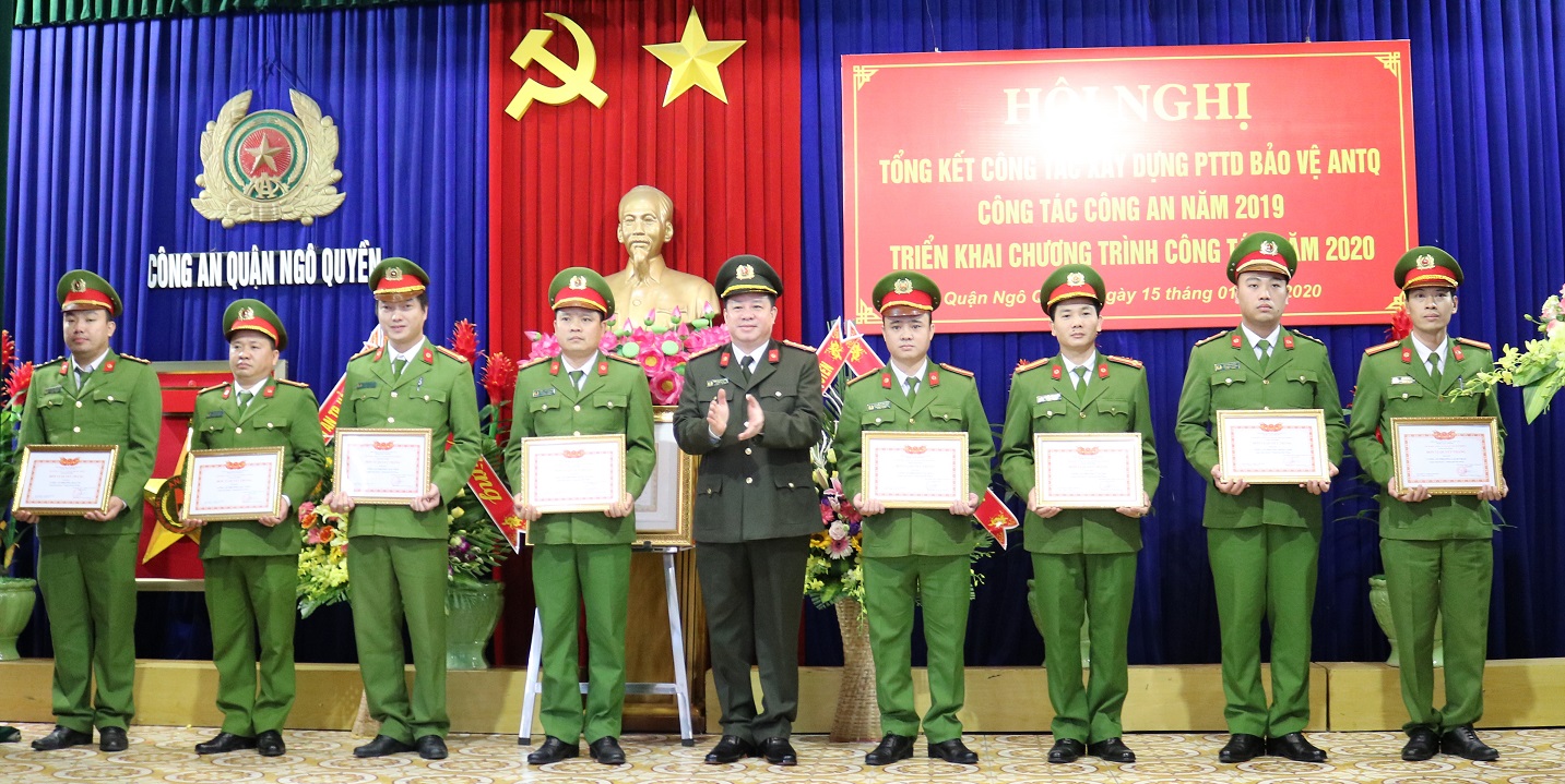 Quận Ngô Quyền: Phát động phong trào thi đua toàn dân bảo vệ ANTQ năm 2020