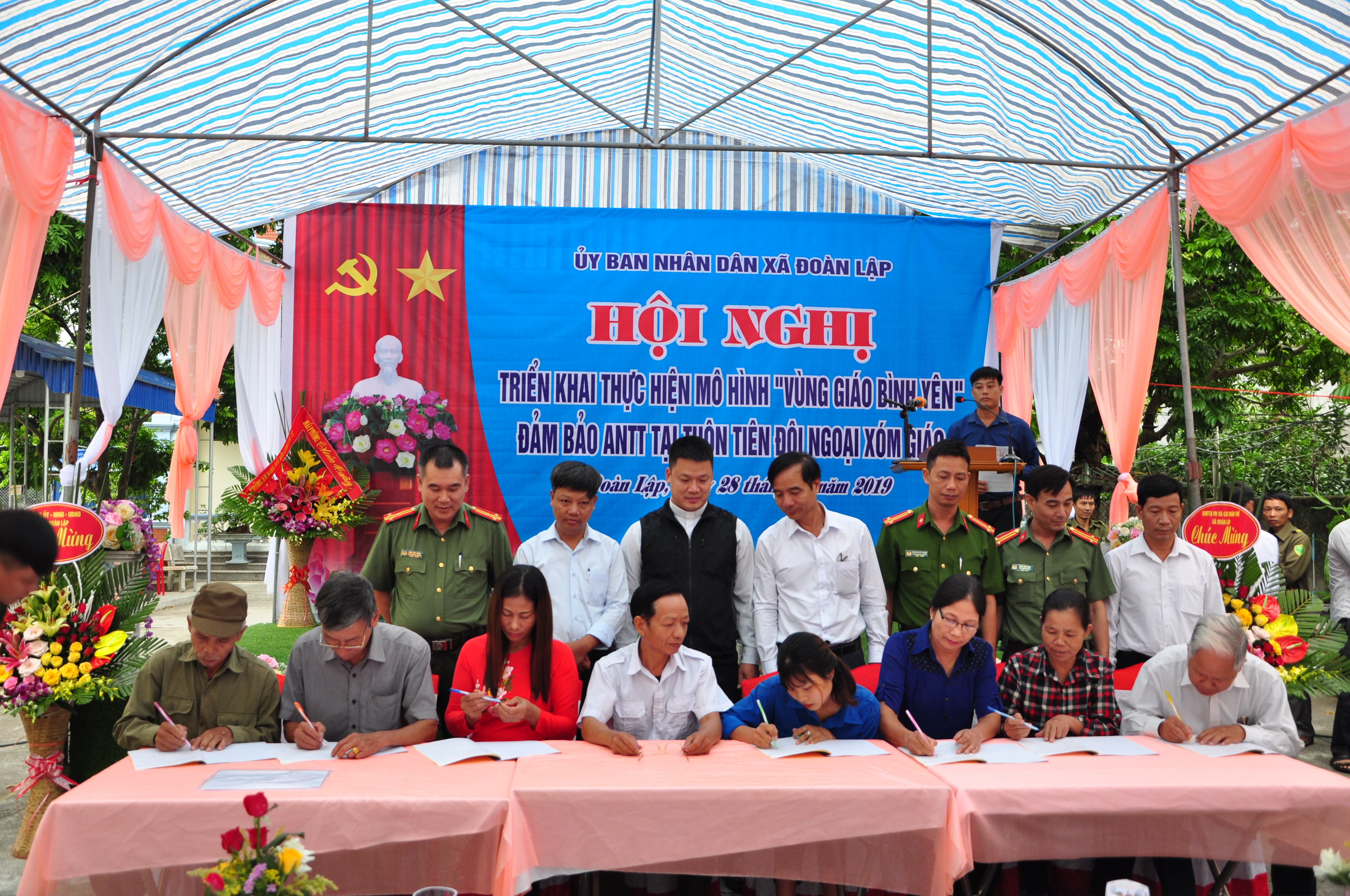 Ra mắt mô hình “Vùng giáo bình yên” tại thôn Tiên Đôi Ngoại, Đoàn Lập, Tiên Lãng