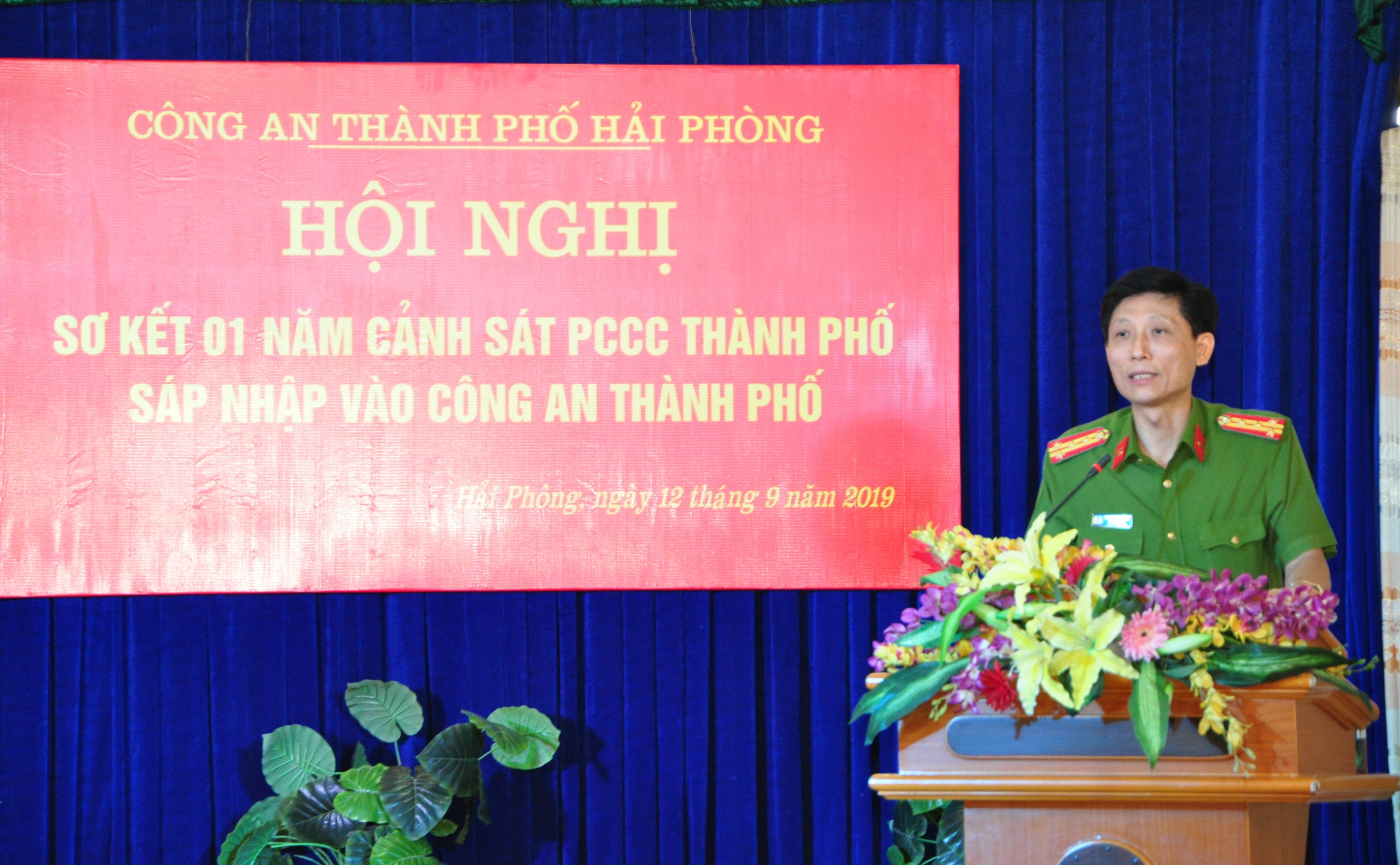Sơ kết 1 năm Cảnh sát phòng cháy chữa cháy và cứu nạn cứu hộ sáp nhập Công an thành phố