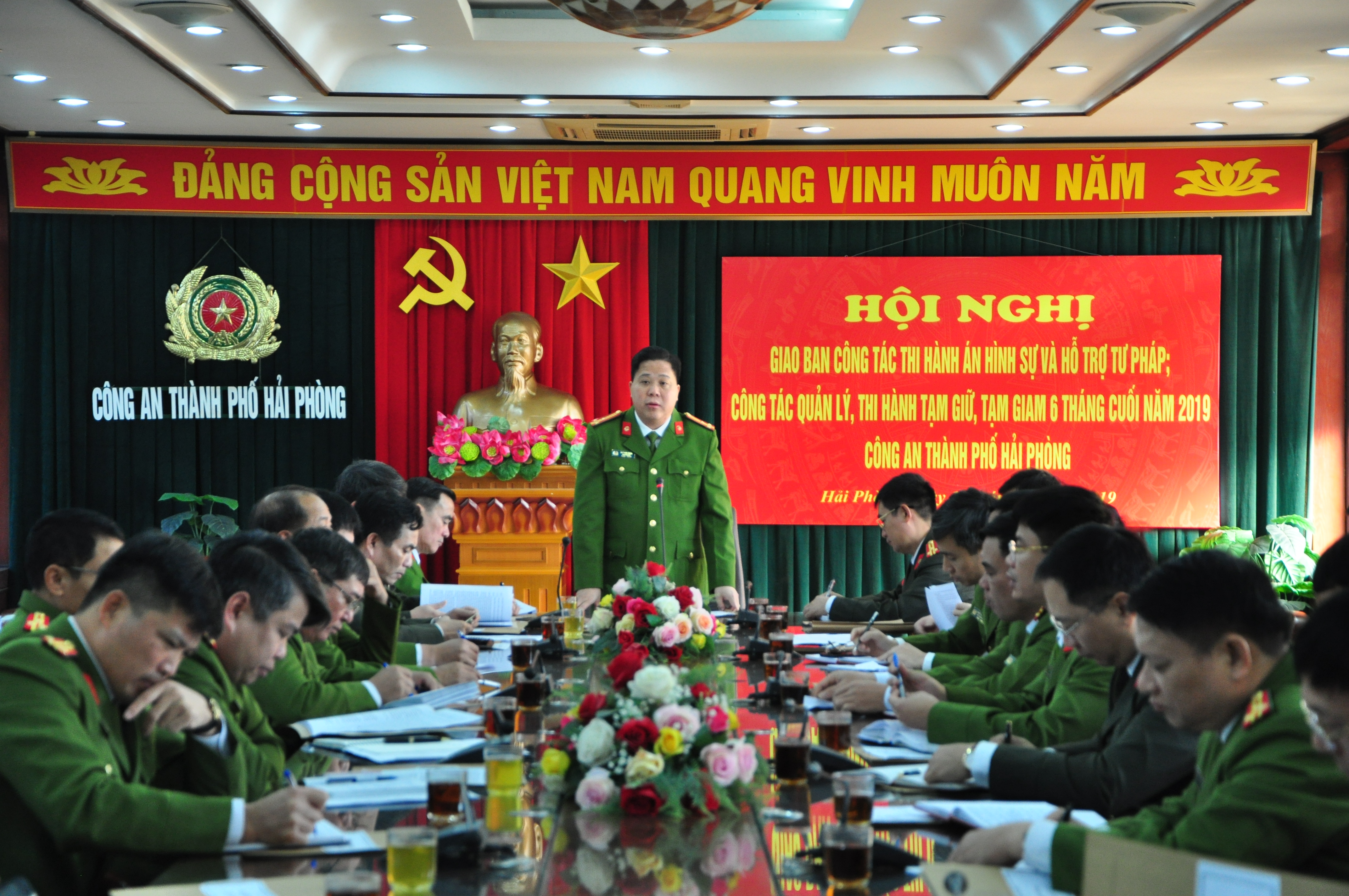 Sơ kết công tác thi hành án hình sự và hỗ trợ tư pháp.