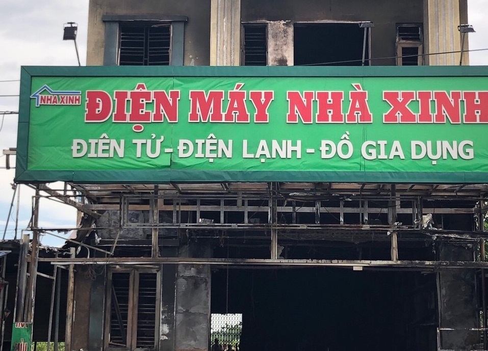Thông tin về vụ cháy cửa hàng kinh doanh đồ điện tại xã Toàn Thắng (Tiên Lãng)