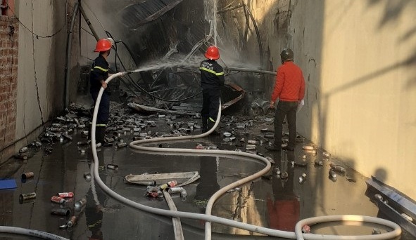 Thông tin về vụ cháy tại số 776 đường Nguyễn Văn Linh