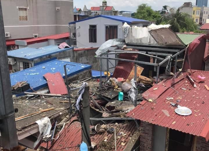 Thông tin về vụ nổ tại phường Trại Chuối, quận Hồng Bàng