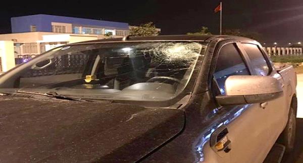 Thông tin về vụ việc ném vật thể từ cầu vượt km89 +340 thuộc địa bàn xã Hữu Bằng, Kiến Thụy, Hải Phòng xuống phương tiện đang lưu thông trên đường ô tô cao tốc Hải Phòng-Hà Nội vào đêm 15/2/2018