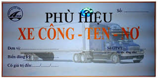 Các quy định về phù hiệu xe vận tải