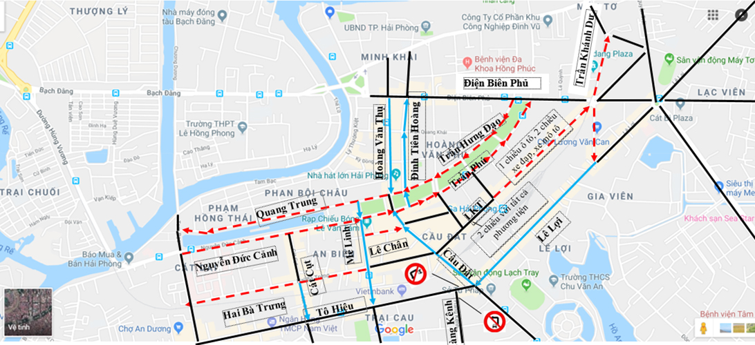 Tổ chức lại giao thông 8 tuyến phố trung tâm từ ngày 10-4-2019