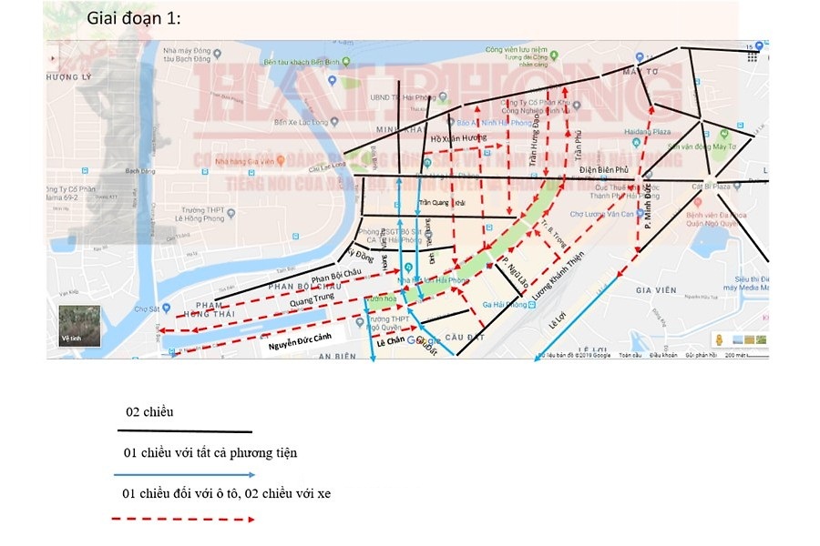 UBND thành phố, đồng ý chủ trương điều chỉnh phân luồng giao thông tạm thời đối với một số tuyến đường đô thị thành phố