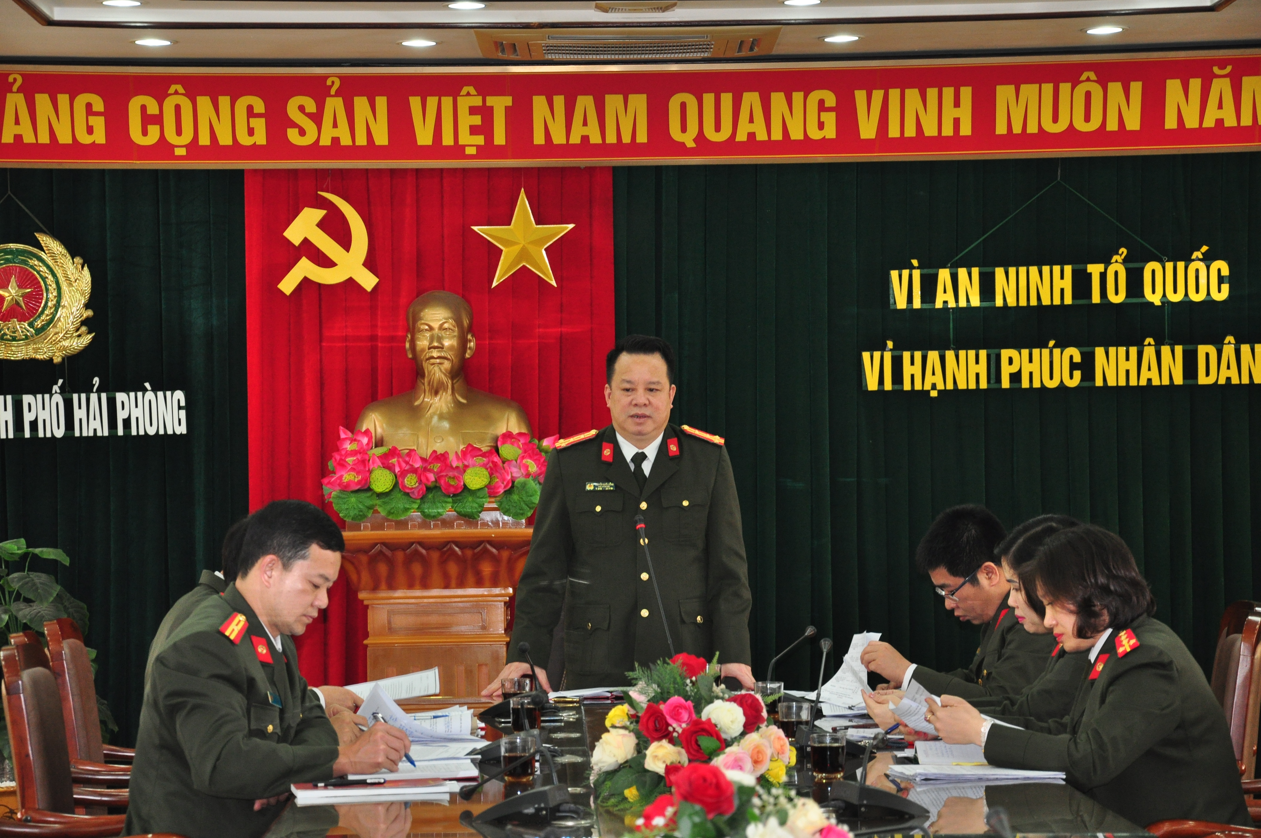 Ủy ban kiểm tra Đảng ủy CATP: Tổ chức cuộc họp phiên thứ nhất năm 2019