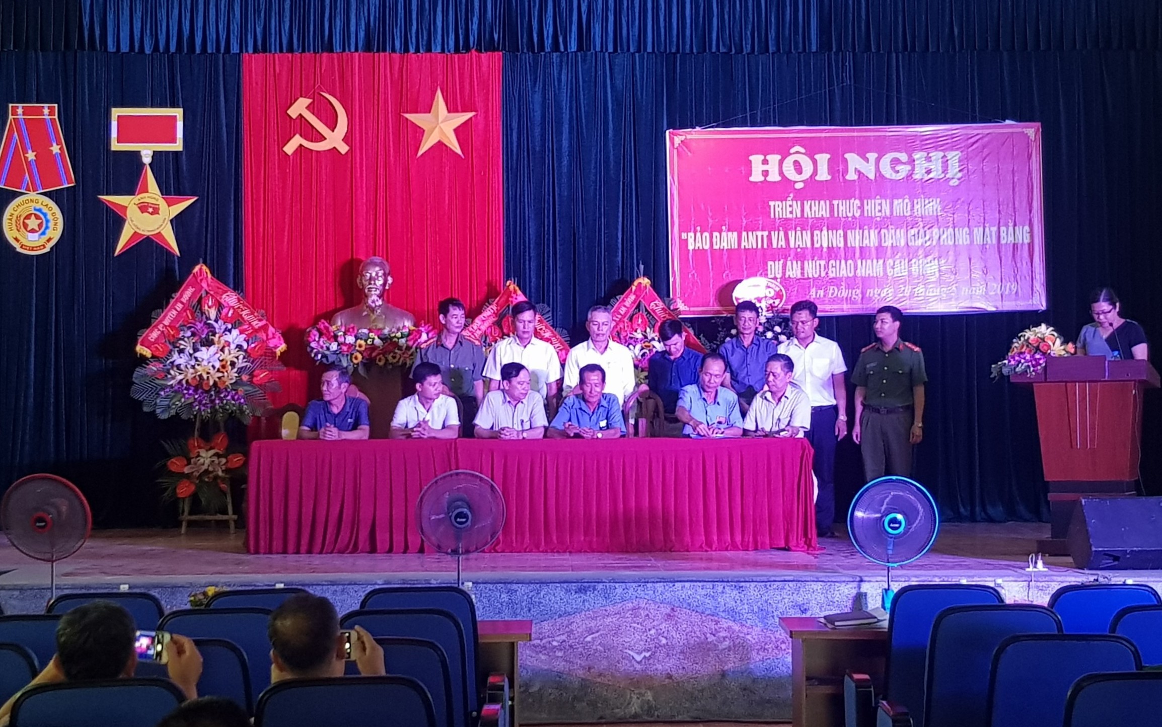 Xã An Đồng (An Dương): Ra mắt mô hình “Bảo đảm ANTT và vận động nhân dân giải phóng mặt bằng Dự án nút giao Nam cầu Bính”