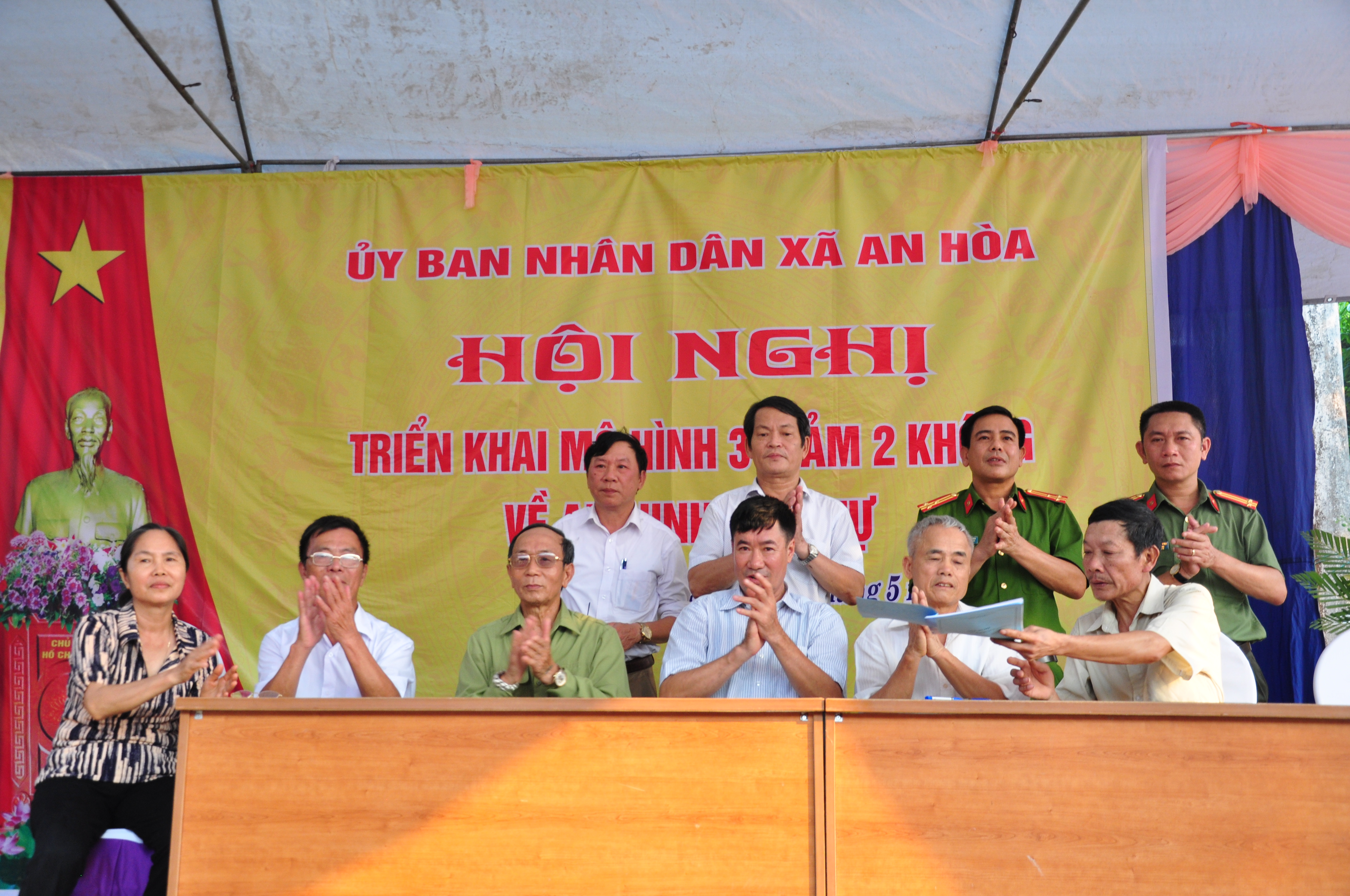 Xã An Hoà (huyện Vĩnh Bảo):Triển khai mô hình 3 giảm, 2 không về ANTT