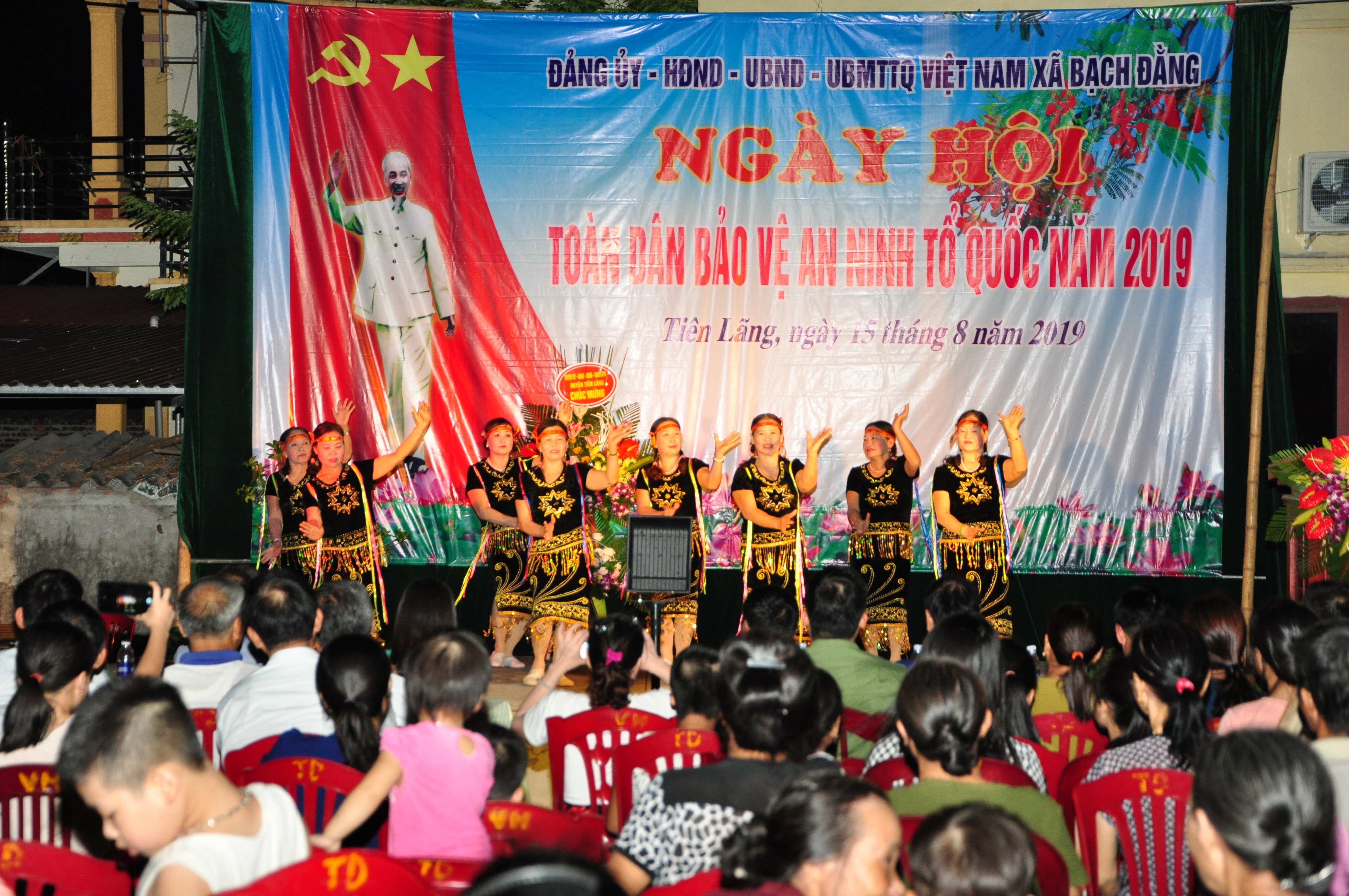 Xã Bạch Đằng (Tiên Lãng) tổ chức ngày hội Toàn dân bảo vệ An ninh Tổ quốc