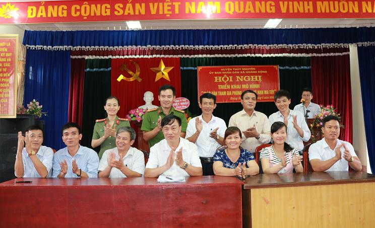 Xã Hoàng Động (Thủy Nguyên): Triển khai mô hình toàn dân tham gia phòng chống ma túy